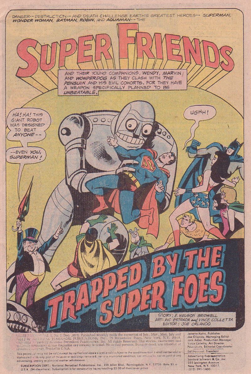 Read online The Super Friends comic -  Issue #2 - 2