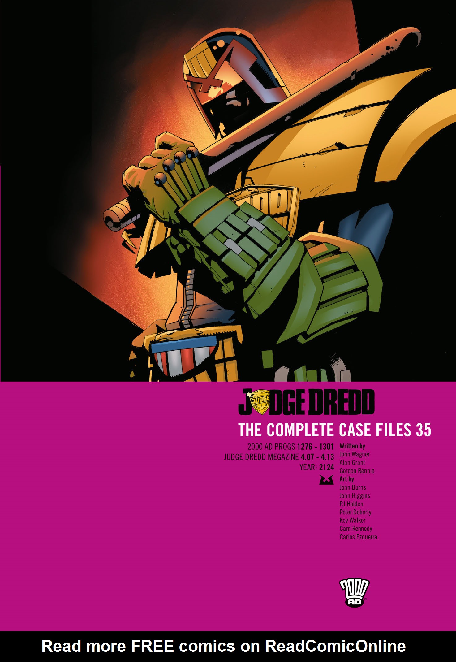 Read online Judge Dredd: The Complete Case Files comic -  Issue # TPB 35 (Part 1) - 1