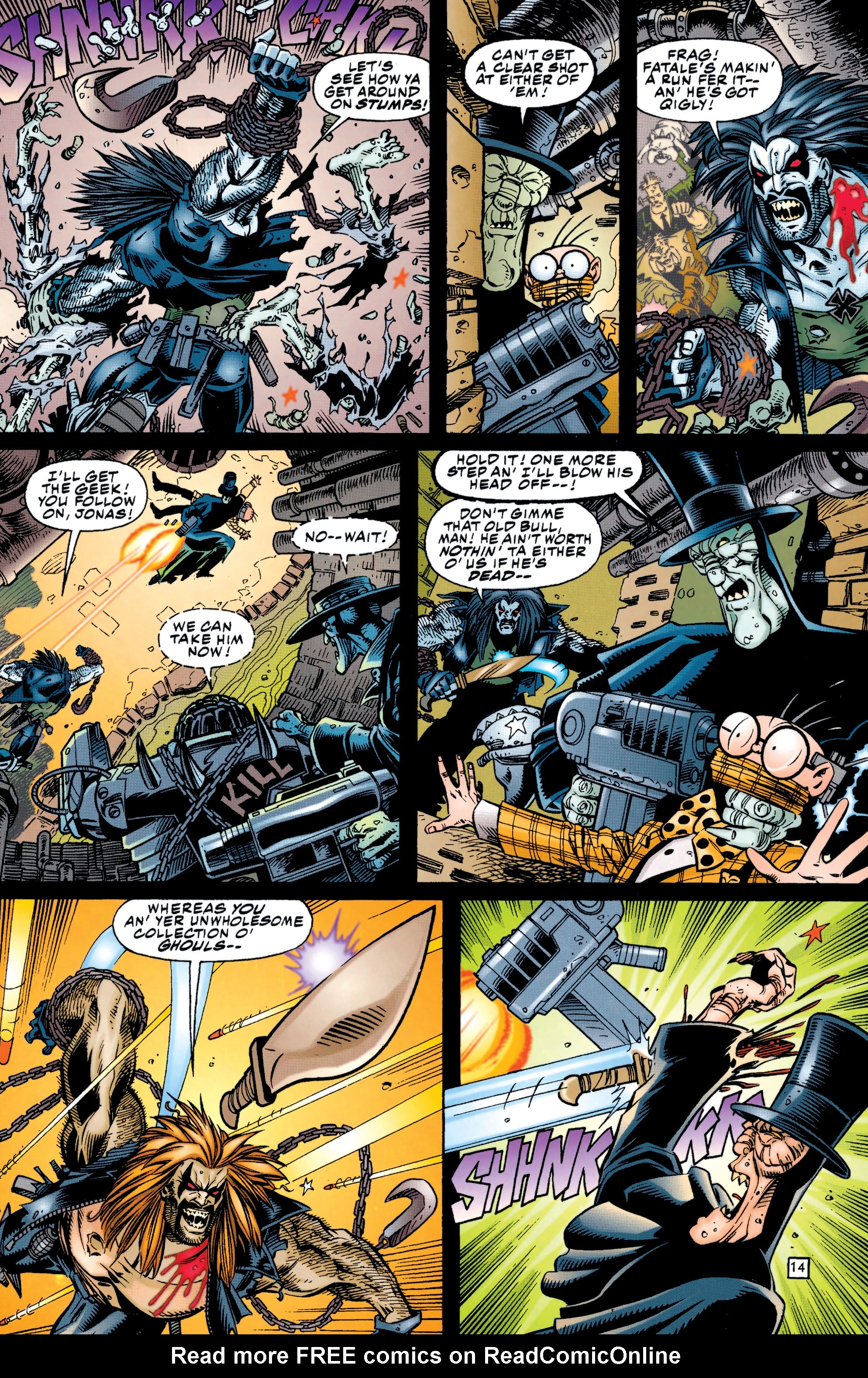 Read online Lobo (1993) comic -  Issue #3 - 15