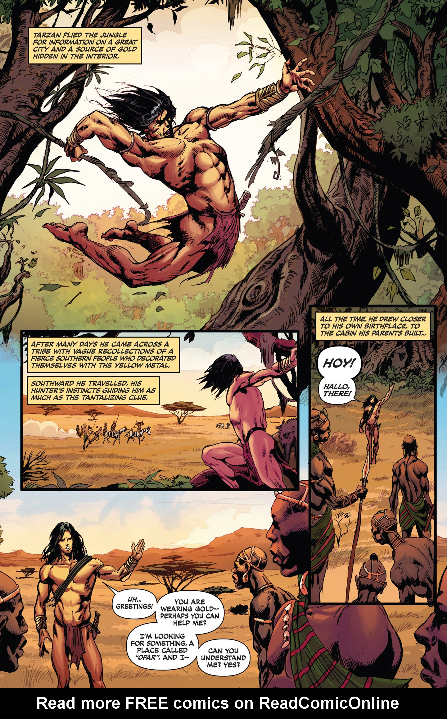 Read online Lord Of The Jungle (2012) comic -  Issue #10 - 19