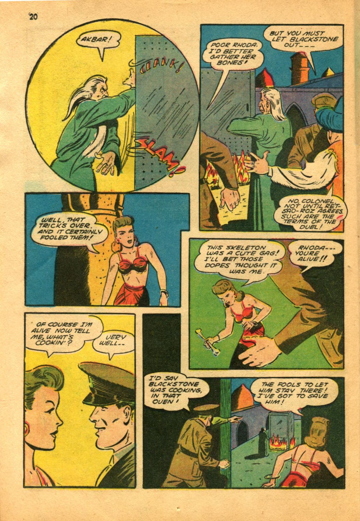 Read online Super-Magician Comics comic -  Issue #11 - 20