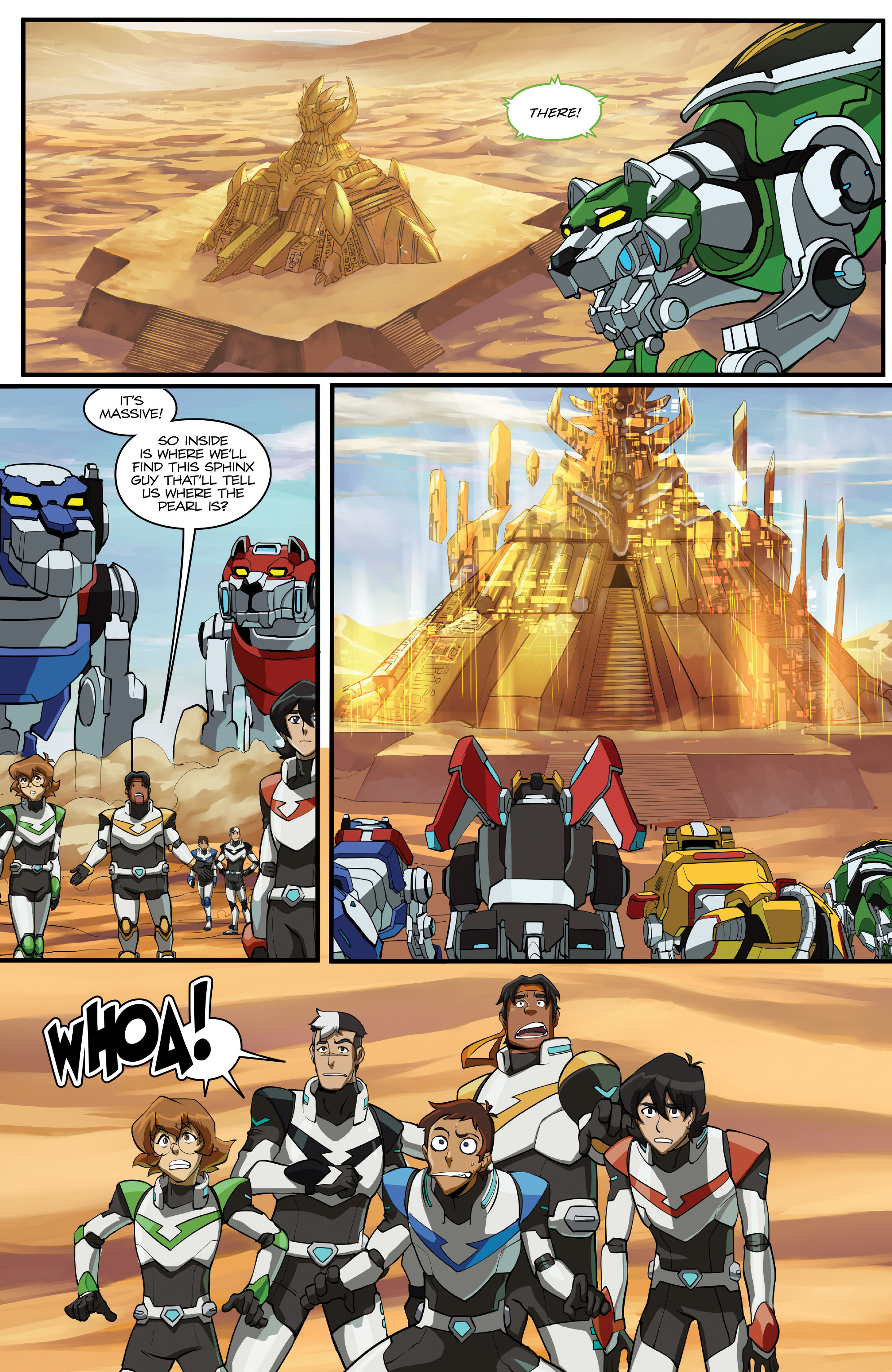 Read online Voltron: Legendary Defender comic -  Issue #4 - 5