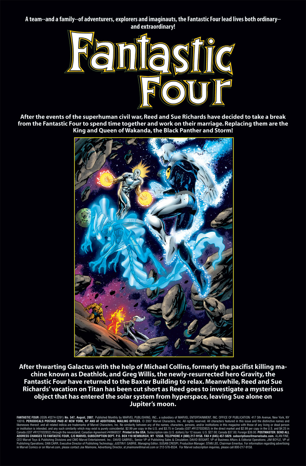 Read online Fantastic Four (1961) comic -  Issue #547 - 2