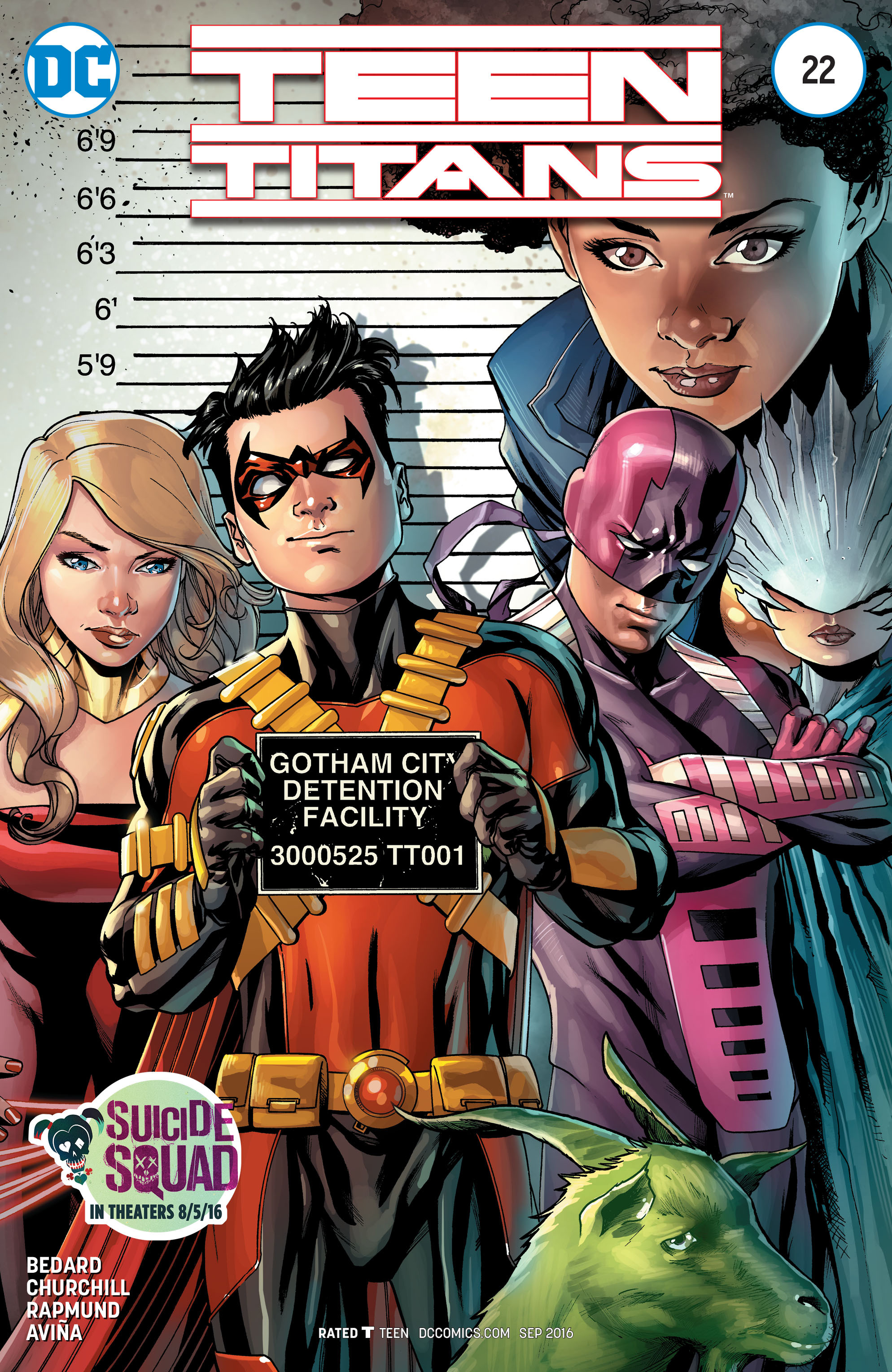 Read online Teen Titans (2014) comic -  Issue #22 - 1