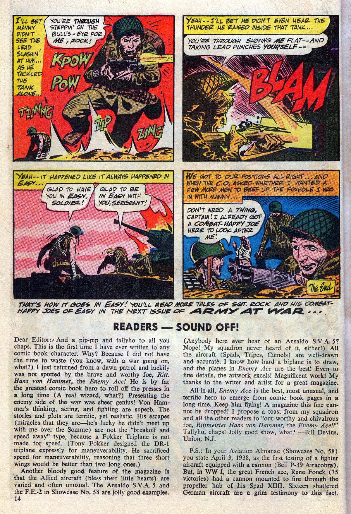 Read online Our Army at War (1952) comic -  Issue #164 - 15