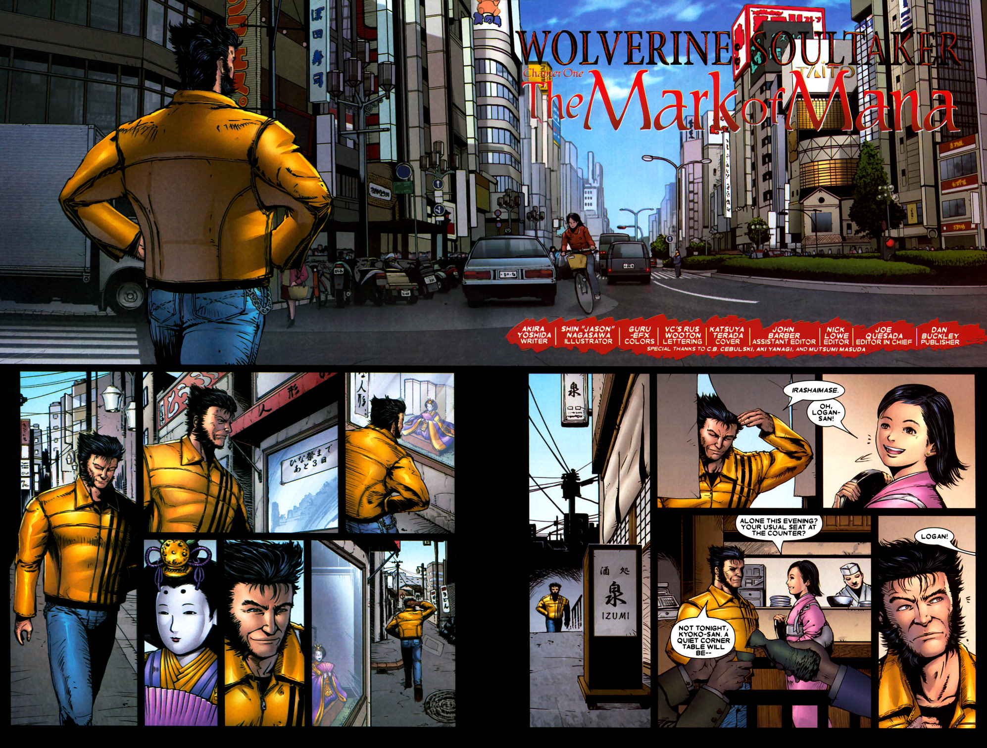 Read online Wolverine: Soultaker comic -  Issue #1 - 4