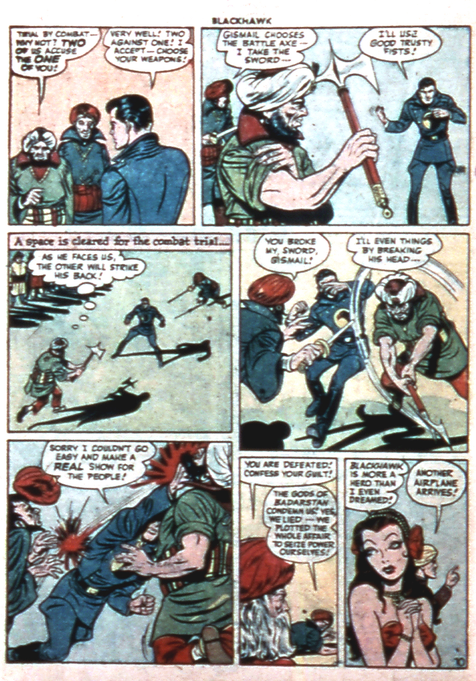 Read online Blackhawk (1957) comic -  Issue #14 - 24