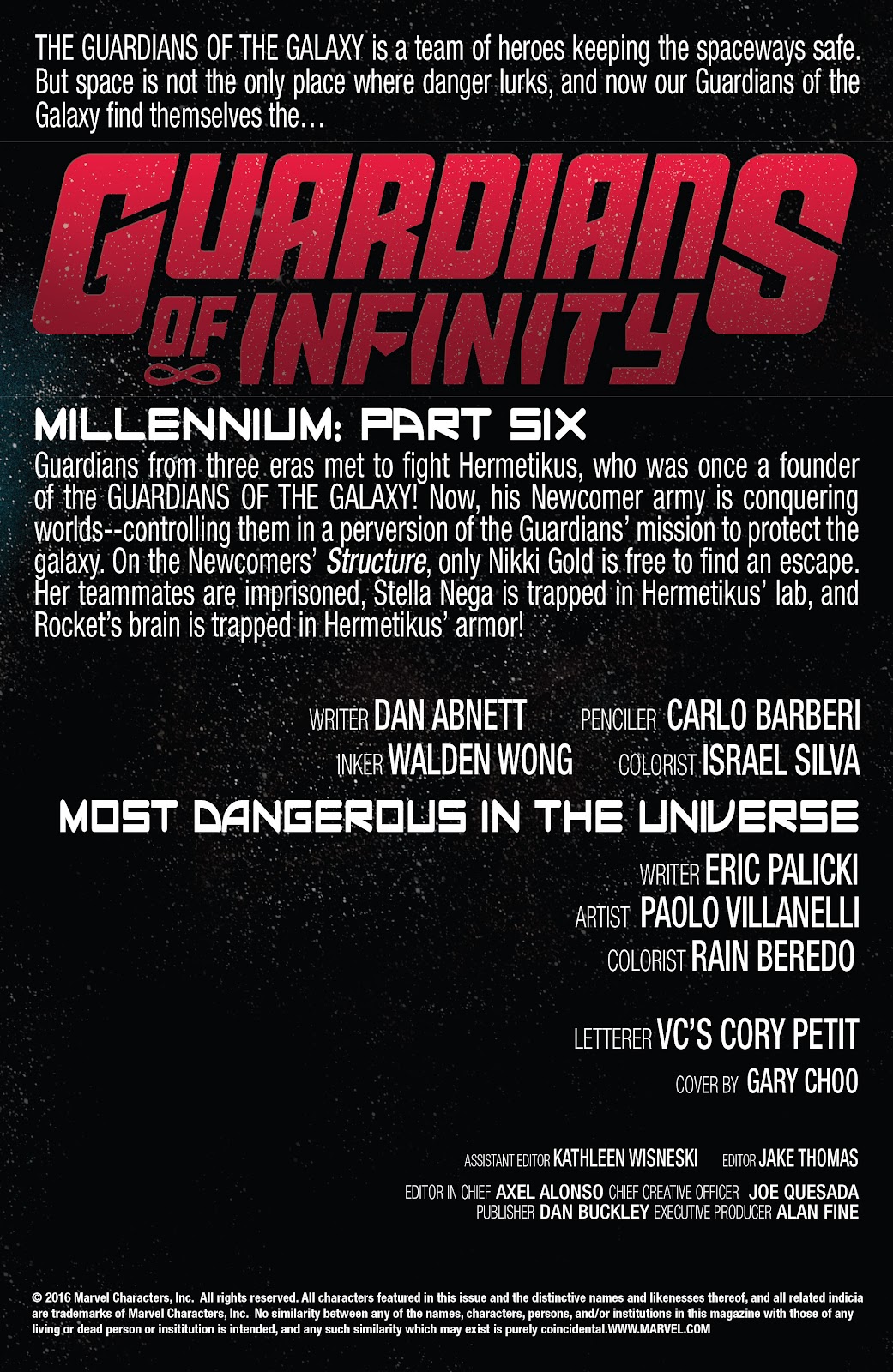 Guardians of Infinity issue 6 - Page 2