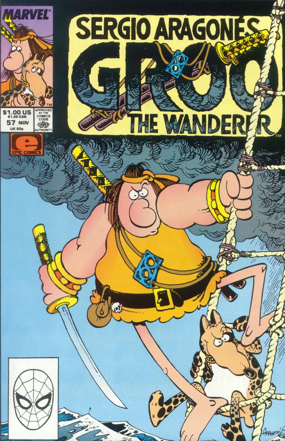 Read online Sergio Aragonés Groo the Wanderer comic -  Issue #57 - 1