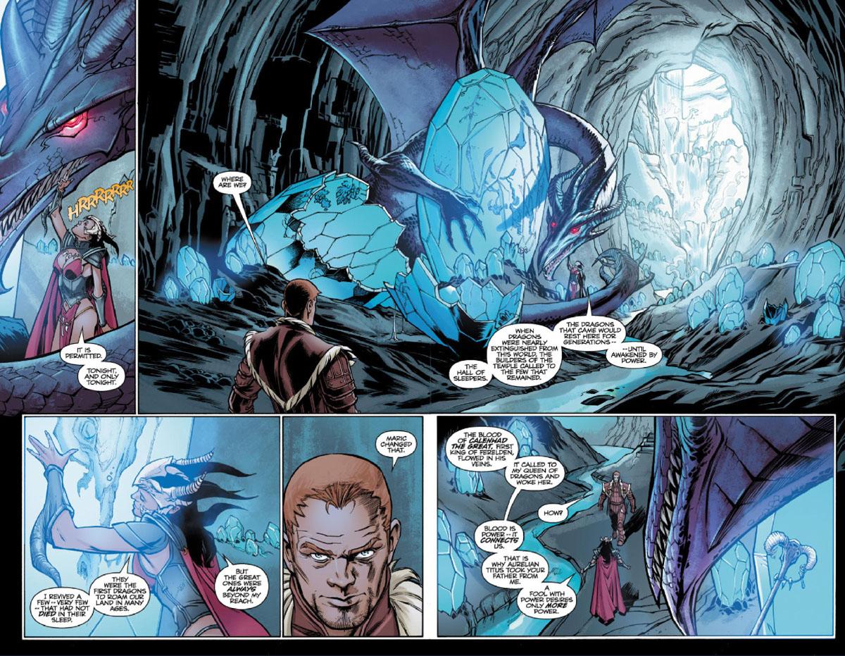 Read online Dragon Age: The Silent Grove comic -  Issue #6 - 7