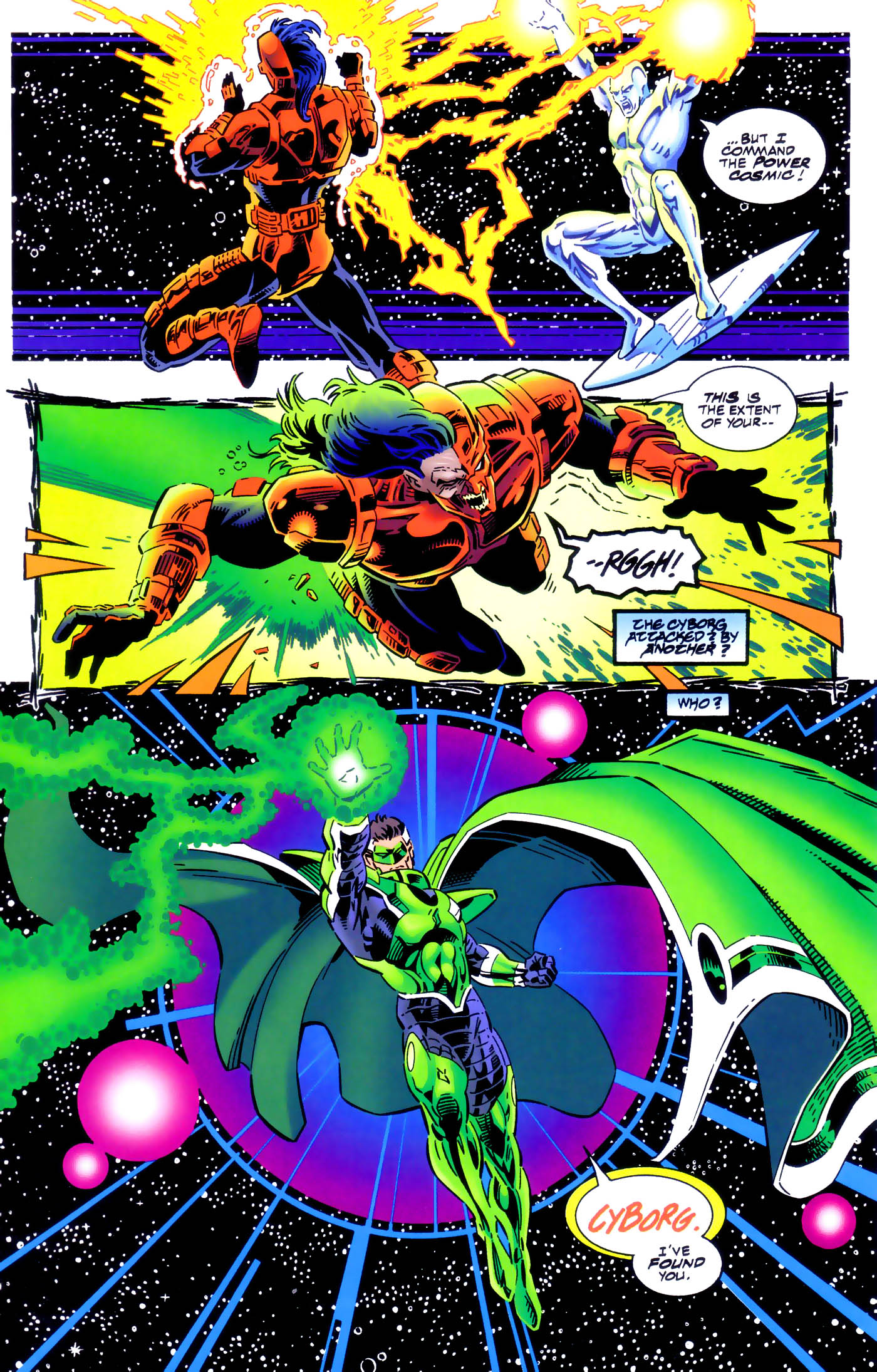 Read online Green Lantern/Silver Surfer: Unholy Alliances comic -  Issue # Full - 13