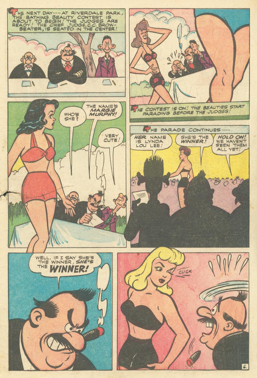 Read online Margie Comics comic -  Issue #37 - 35