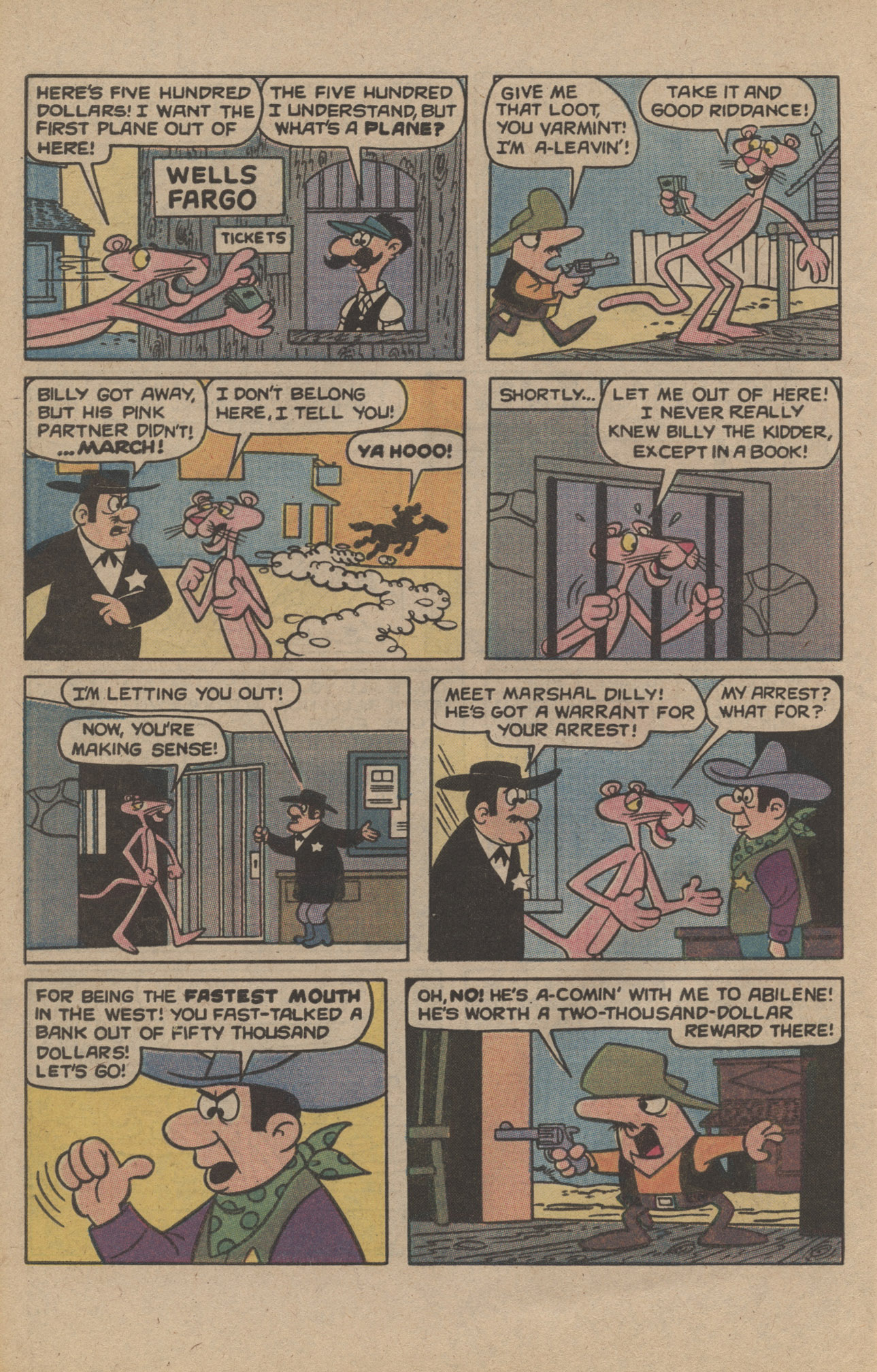 Read online The Pink Panther (1971) comic -  Issue #85 - 32