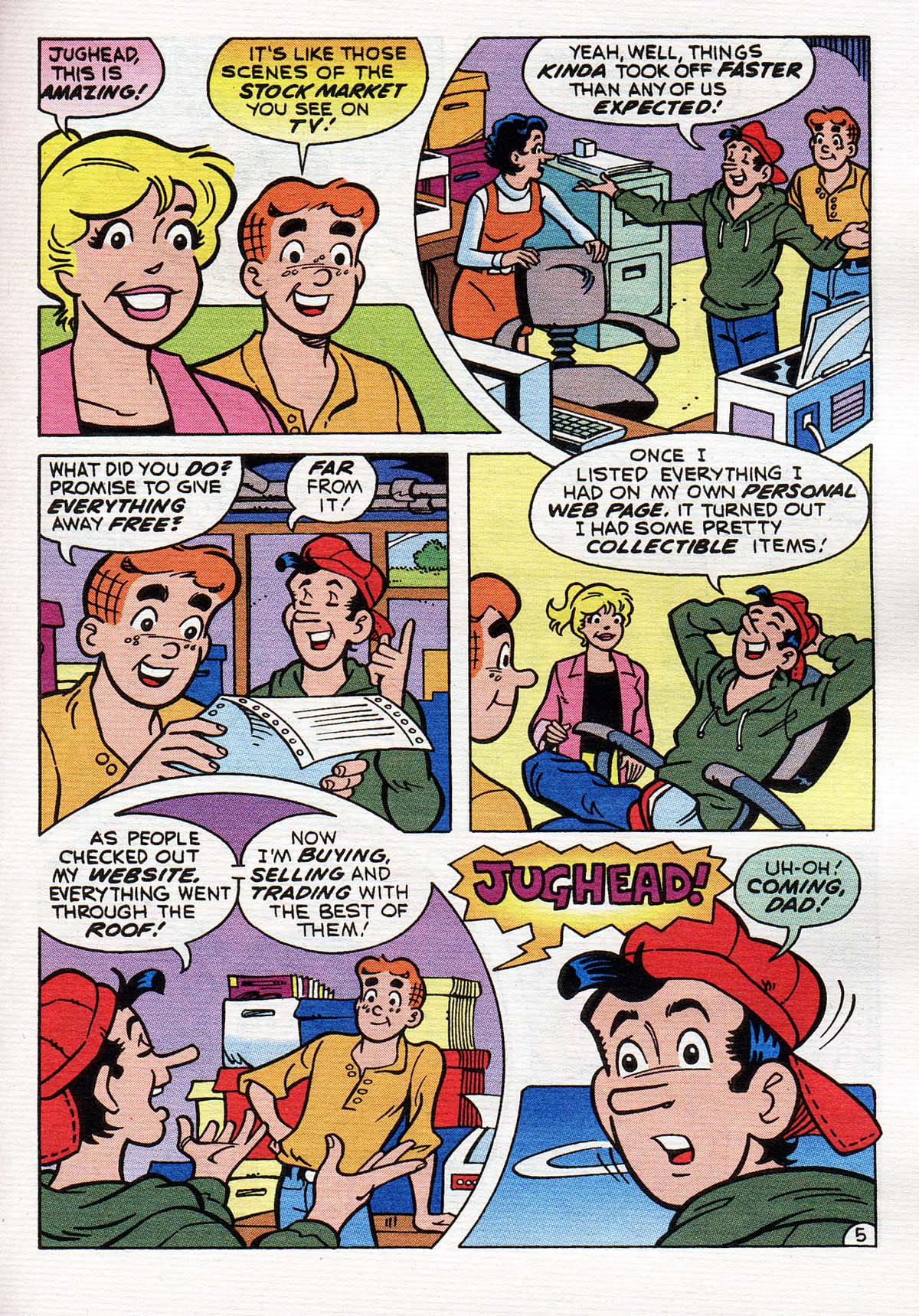 Read online Jughead's Double Digest Magazine comic -  Issue #102 - 112