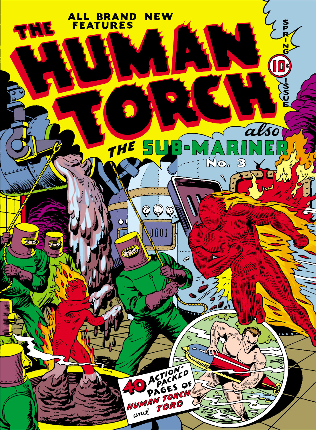 Read online The Human Torch (1940) comic -  Issue #4 - 1