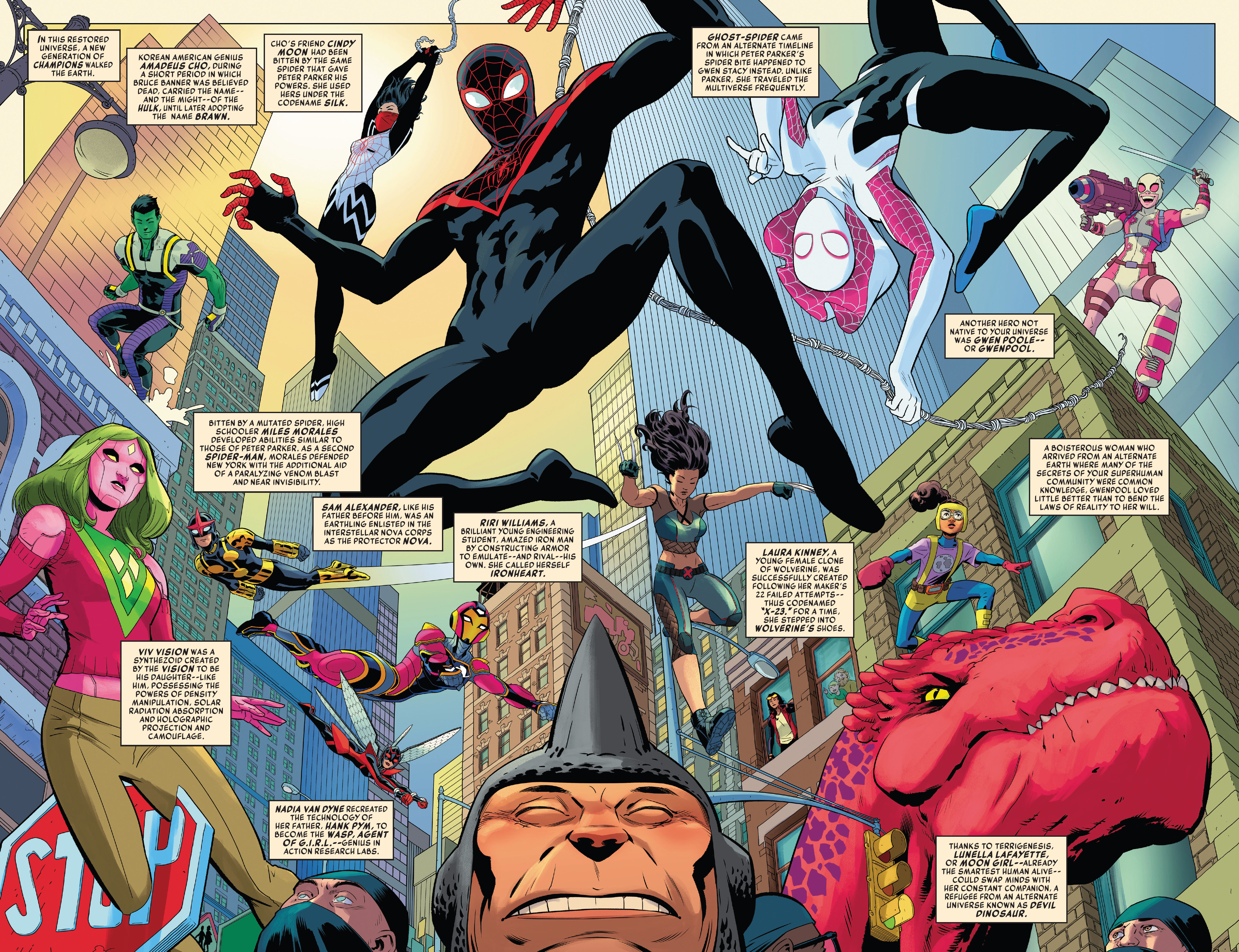 Read online History of the Marvel Universe (2019) comic -  Issue #6 - 9