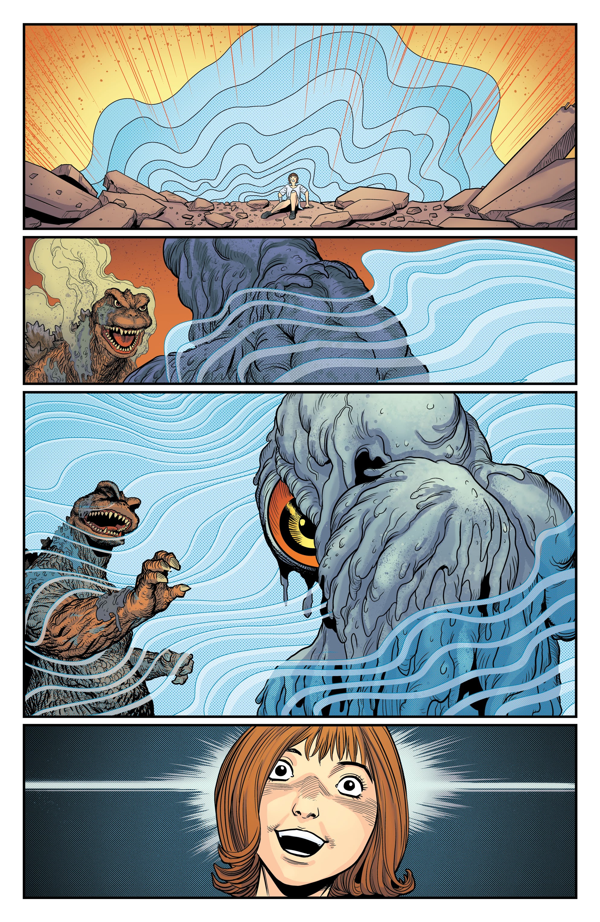 Read online Godzilla Rivals comic -  Issue # Vs. Hedorah - 37