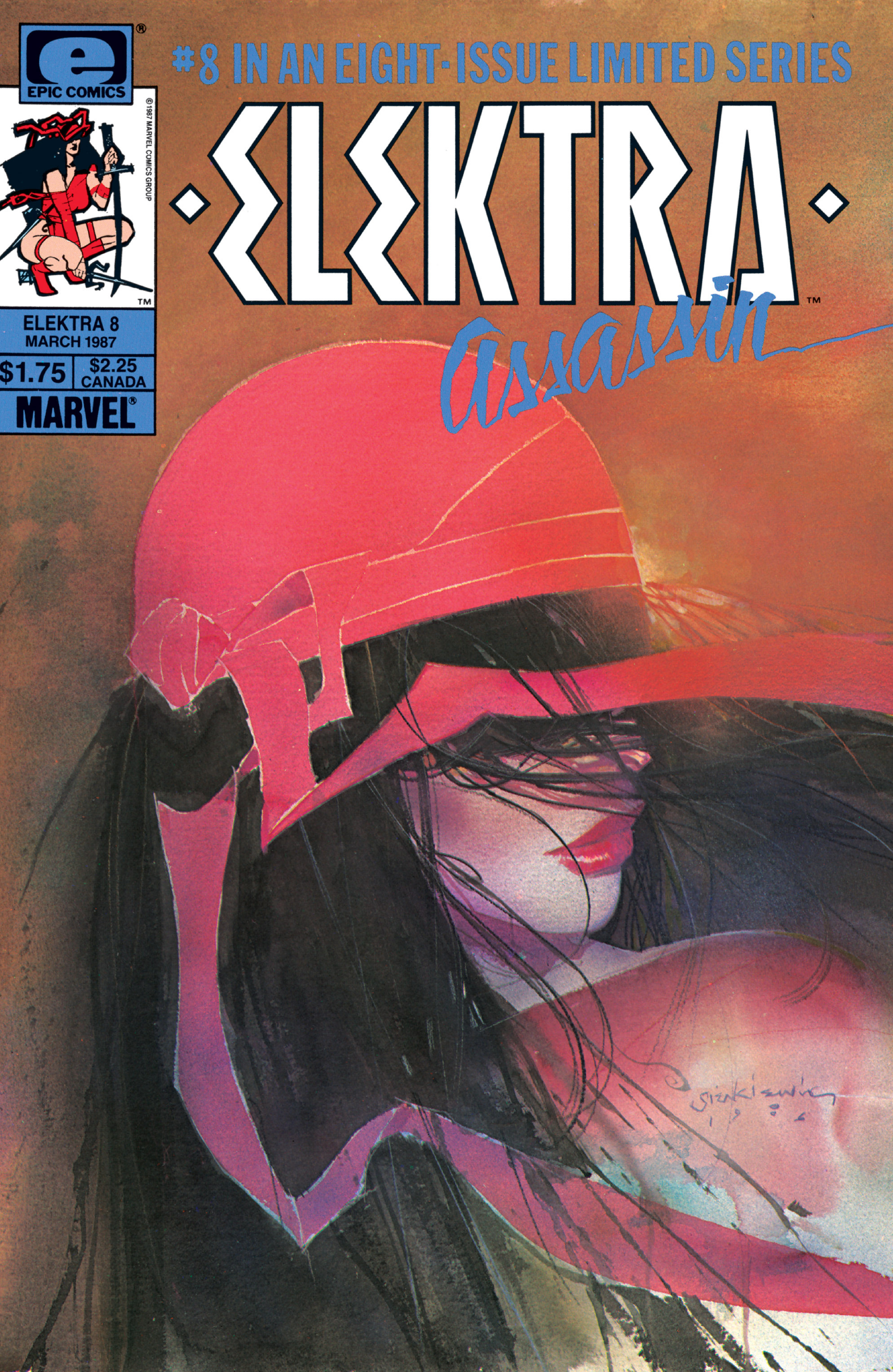 Read online Elektra: Assassin comic -  Issue #8 - 1