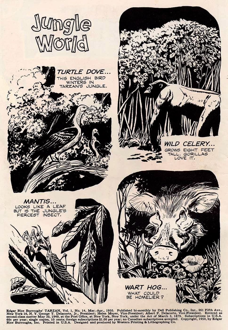 Read online Tarzan (1948) comic -  Issue #14 - 2