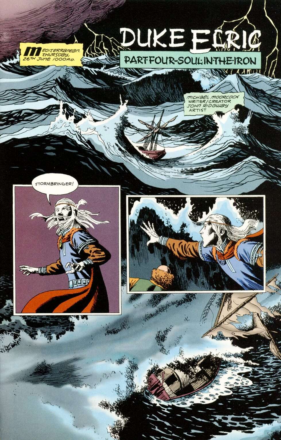 Read online Michael Moorcock's Multiverse comic -  Issue #4 - 20