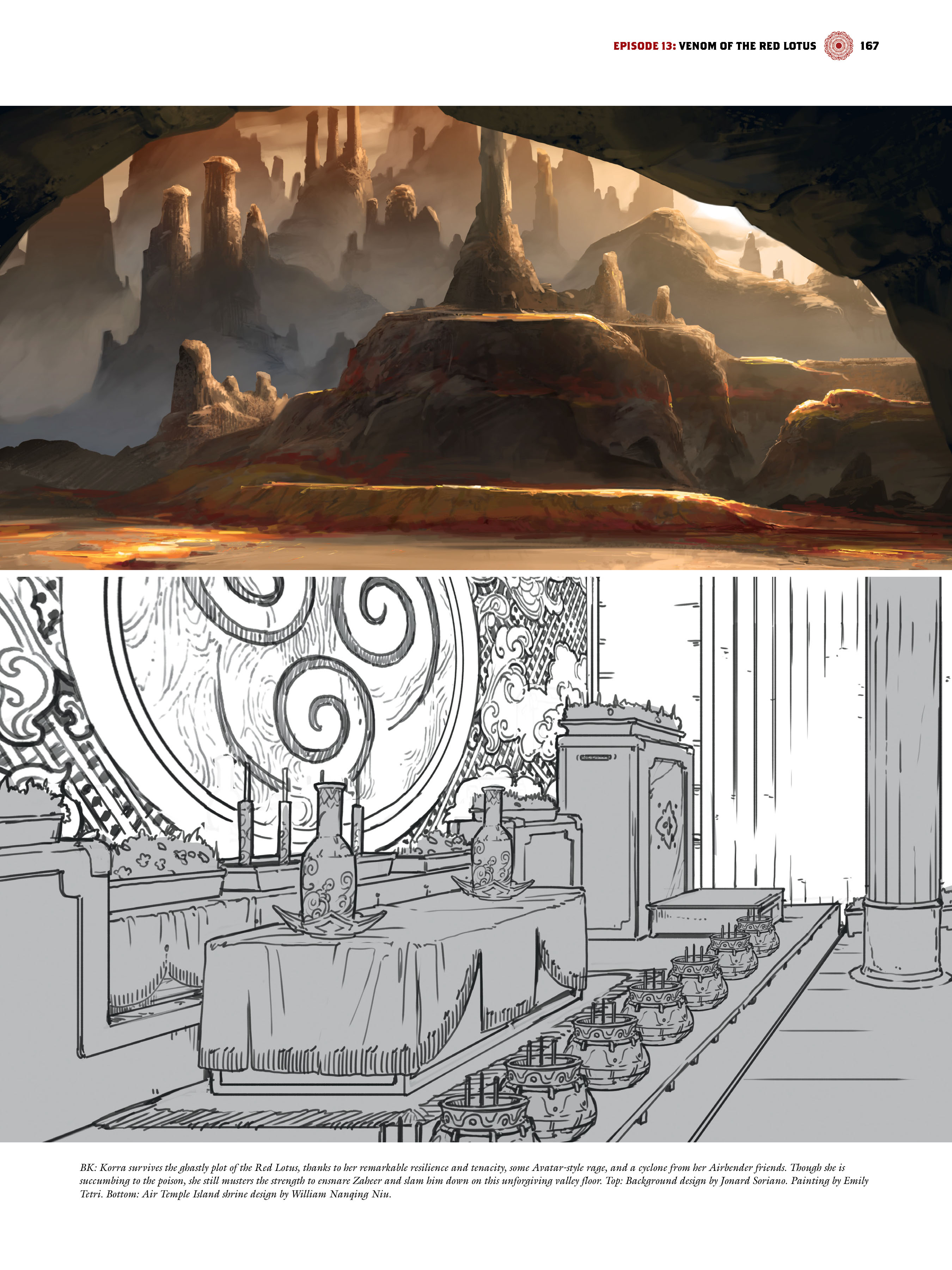 Read online The Legend of Korra: The Art of the Animated Series comic -  Issue # TPB 3 - 168