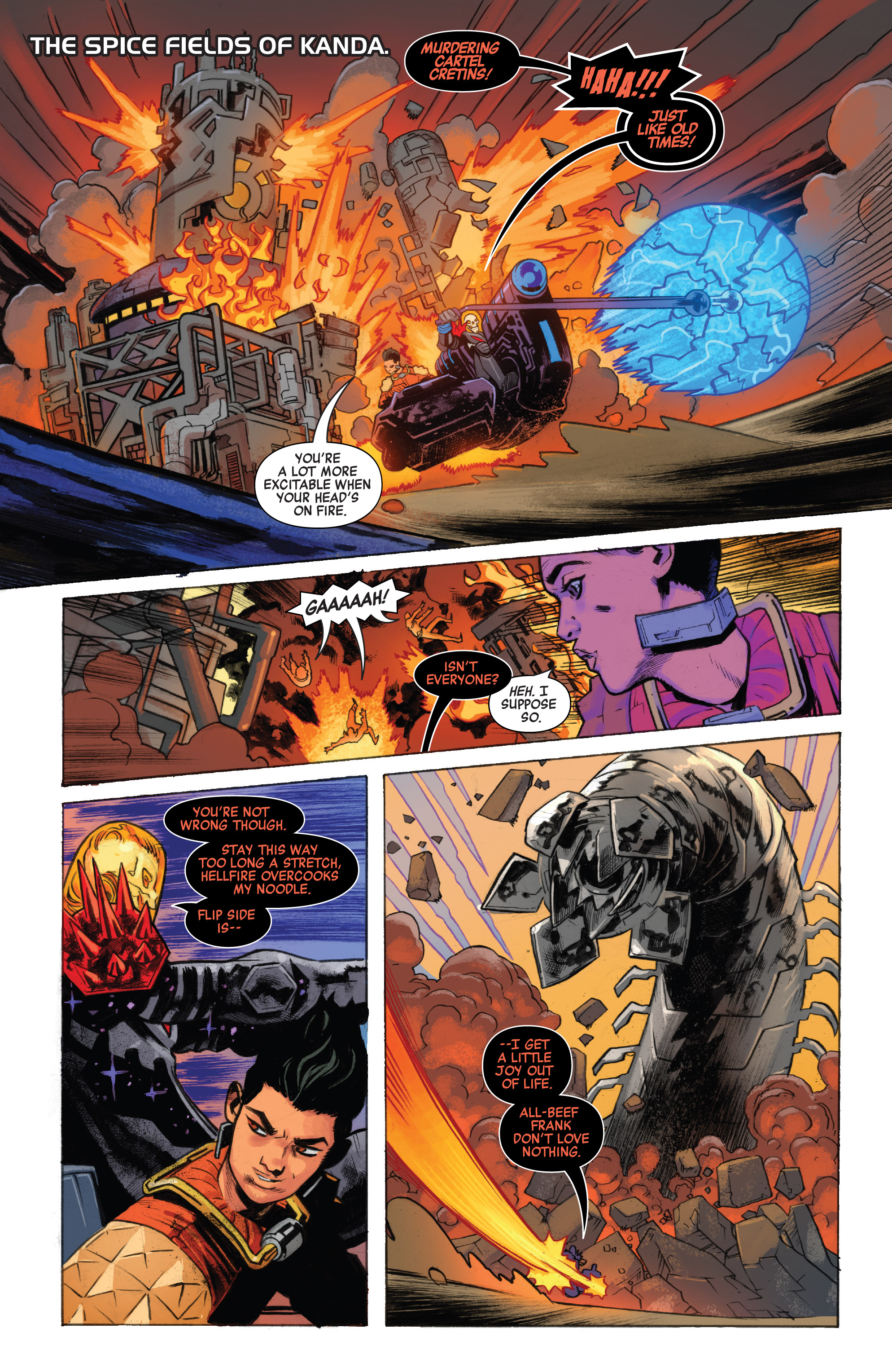 Read online Revenge Of The Cosmic Ghost Rider comic -  Issue #2 - 6