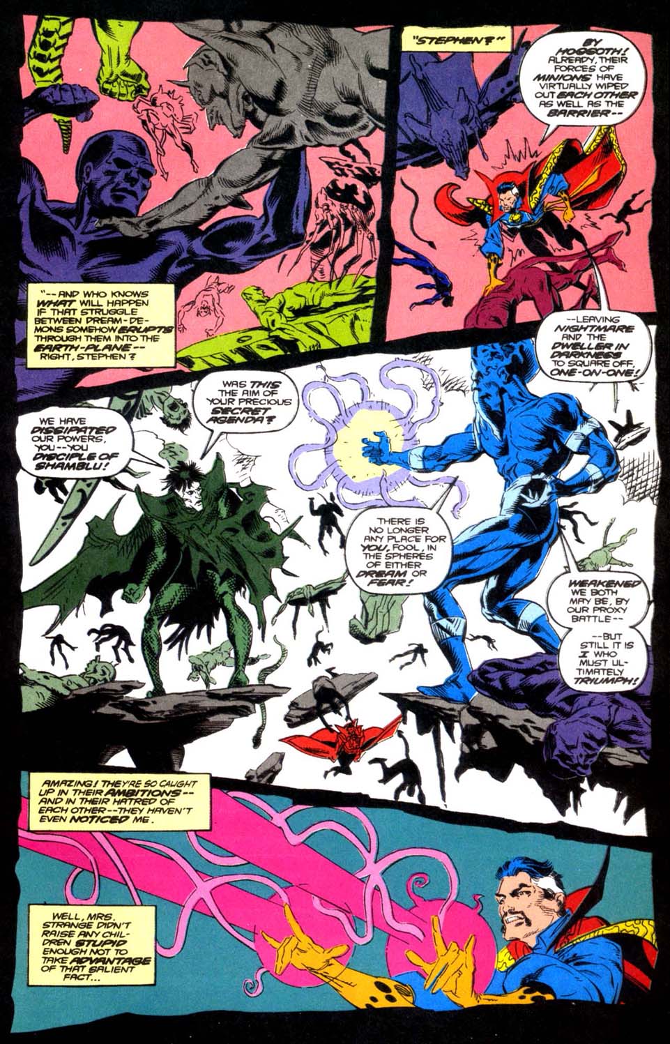 Read online Doctor Strange: Sorcerer Supreme comic -  Issue #39 - 21