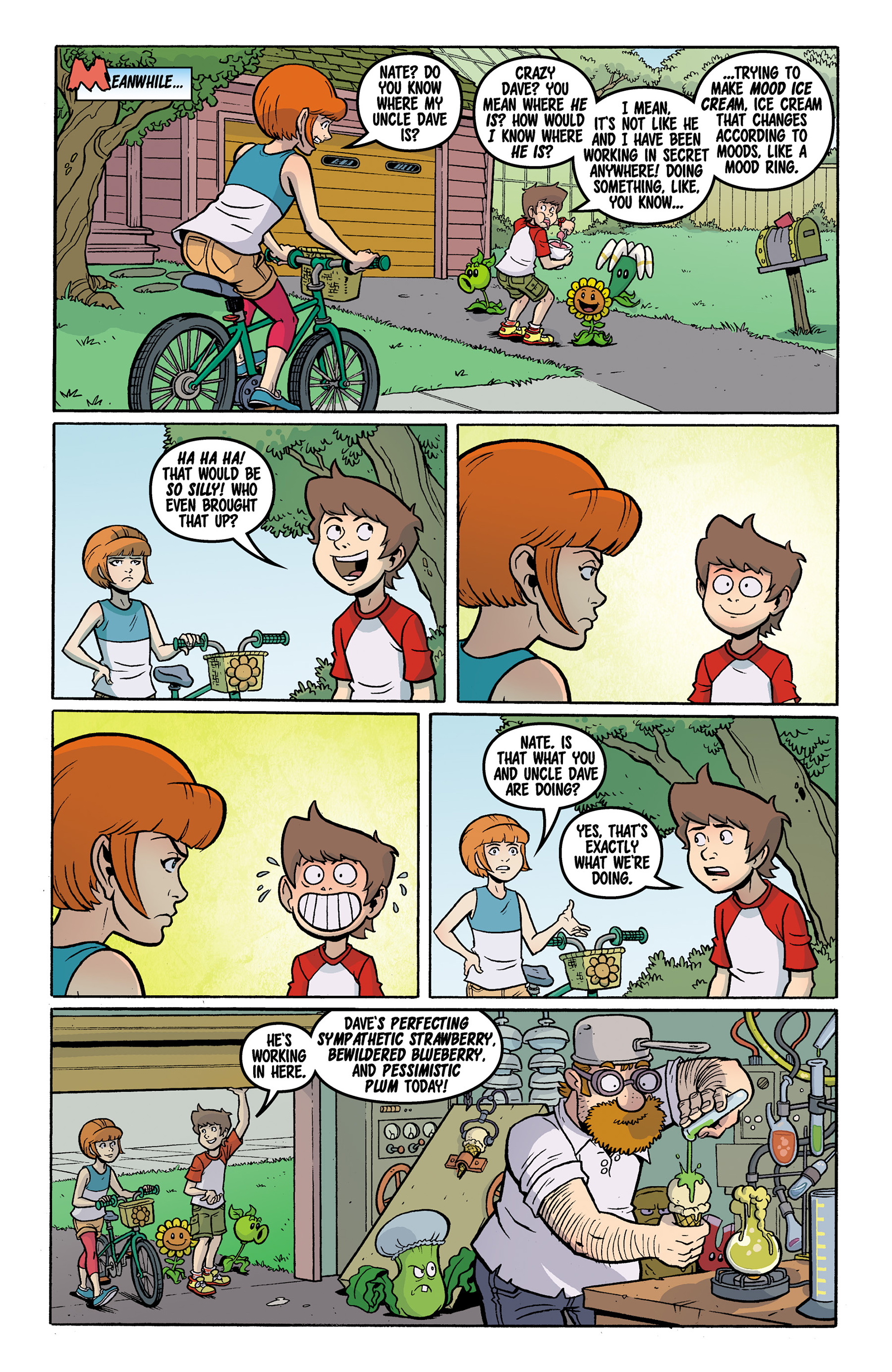Read online Plants vs. Zombies: Boom Boom Mushroom comic -  Issue #10 - 12