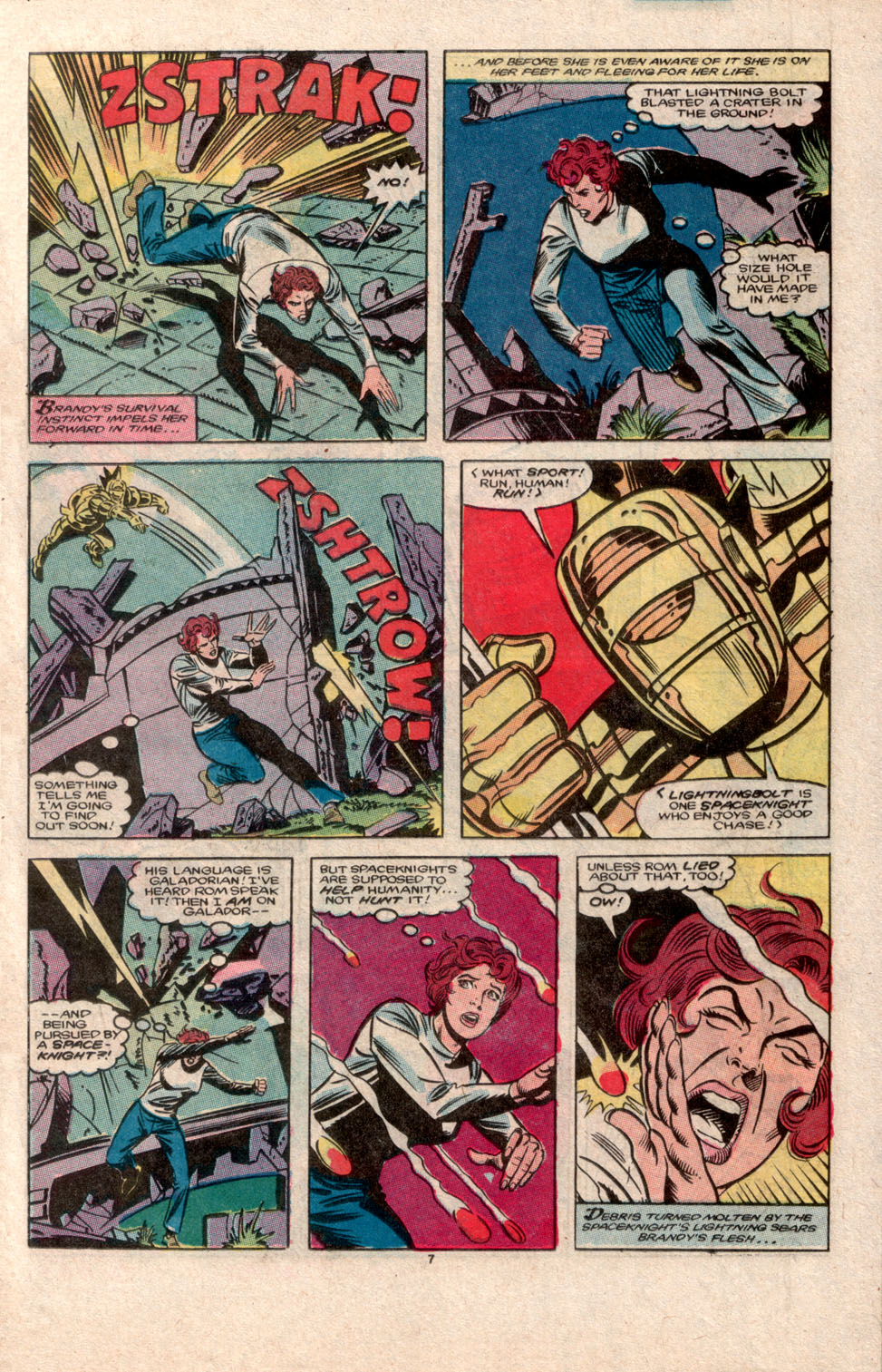 Read online ROM (1979) comic -  Issue #73 - 8