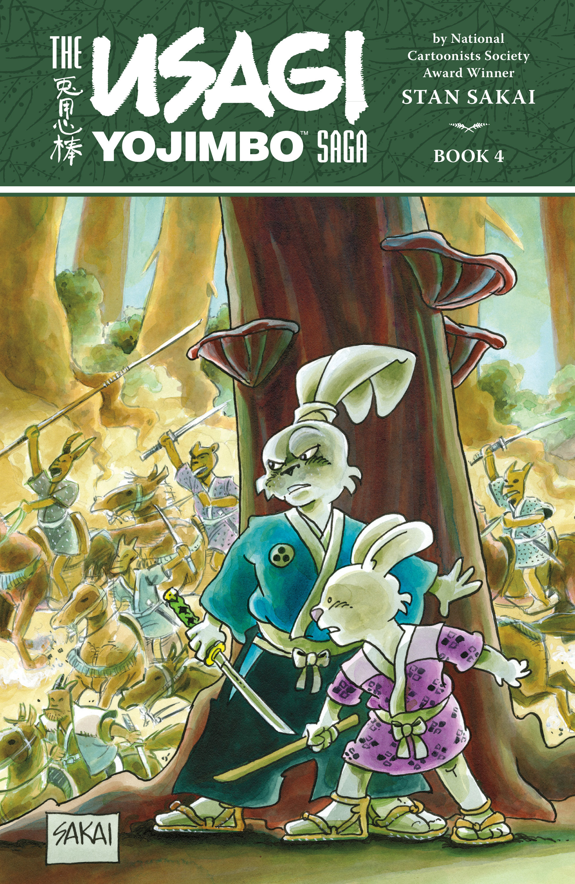 Read online The Usagi Yojimbo Saga comic -  Issue # TPB 4 - 1