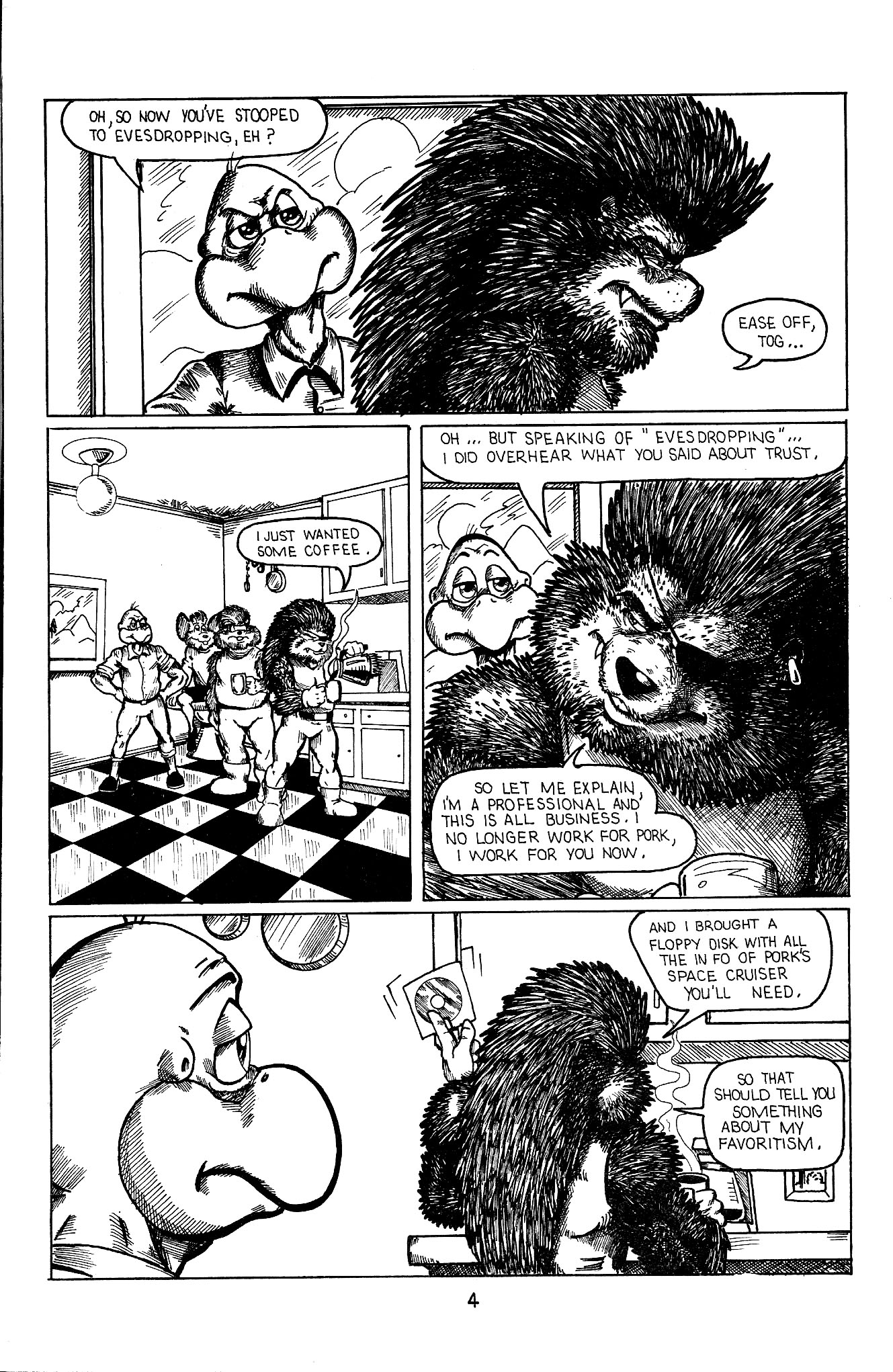 Read online Space Beaver comic -  Issue #11 - 6