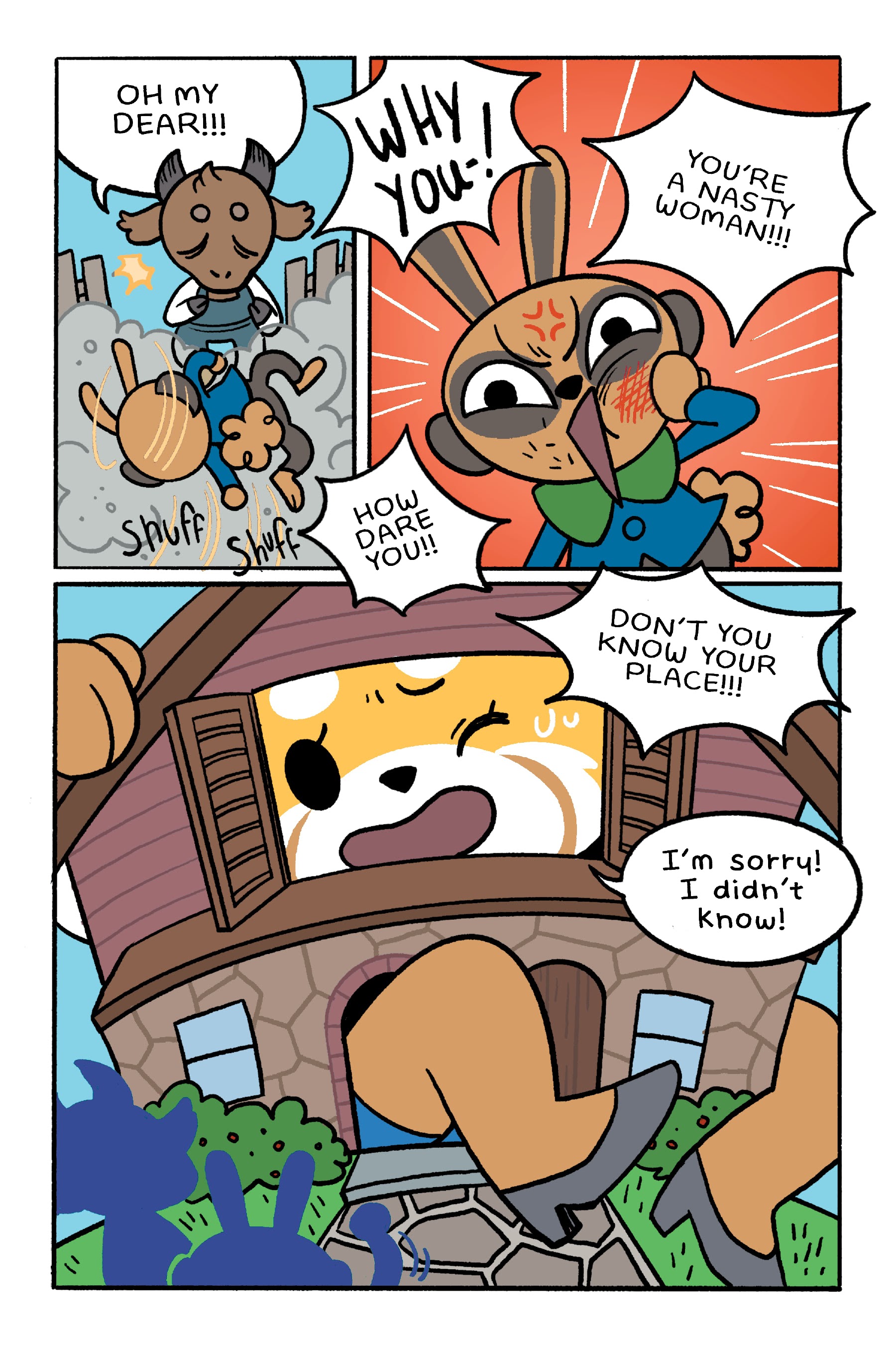Read online Aggretsuko: Down the Rabbit Hole comic -  Issue # TPB - 26