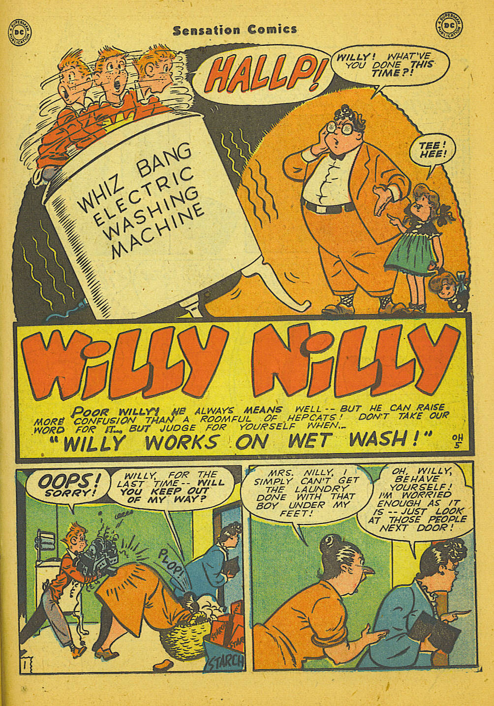 Read online Sensation (Mystery) Comics comic -  Issue #66 - 33