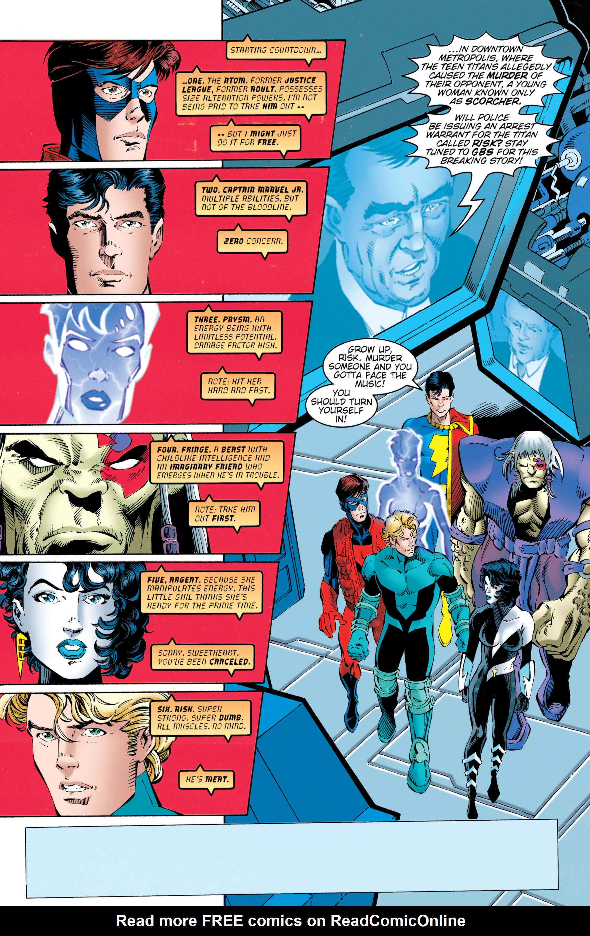 Read online Teen Titans (1996) comic -  Issue #22 - 2