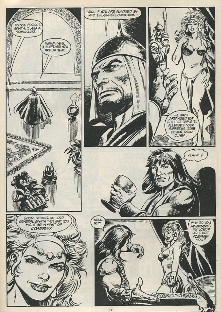 Read online The Savage Sword Of Conan comic -  Issue #181 - 21