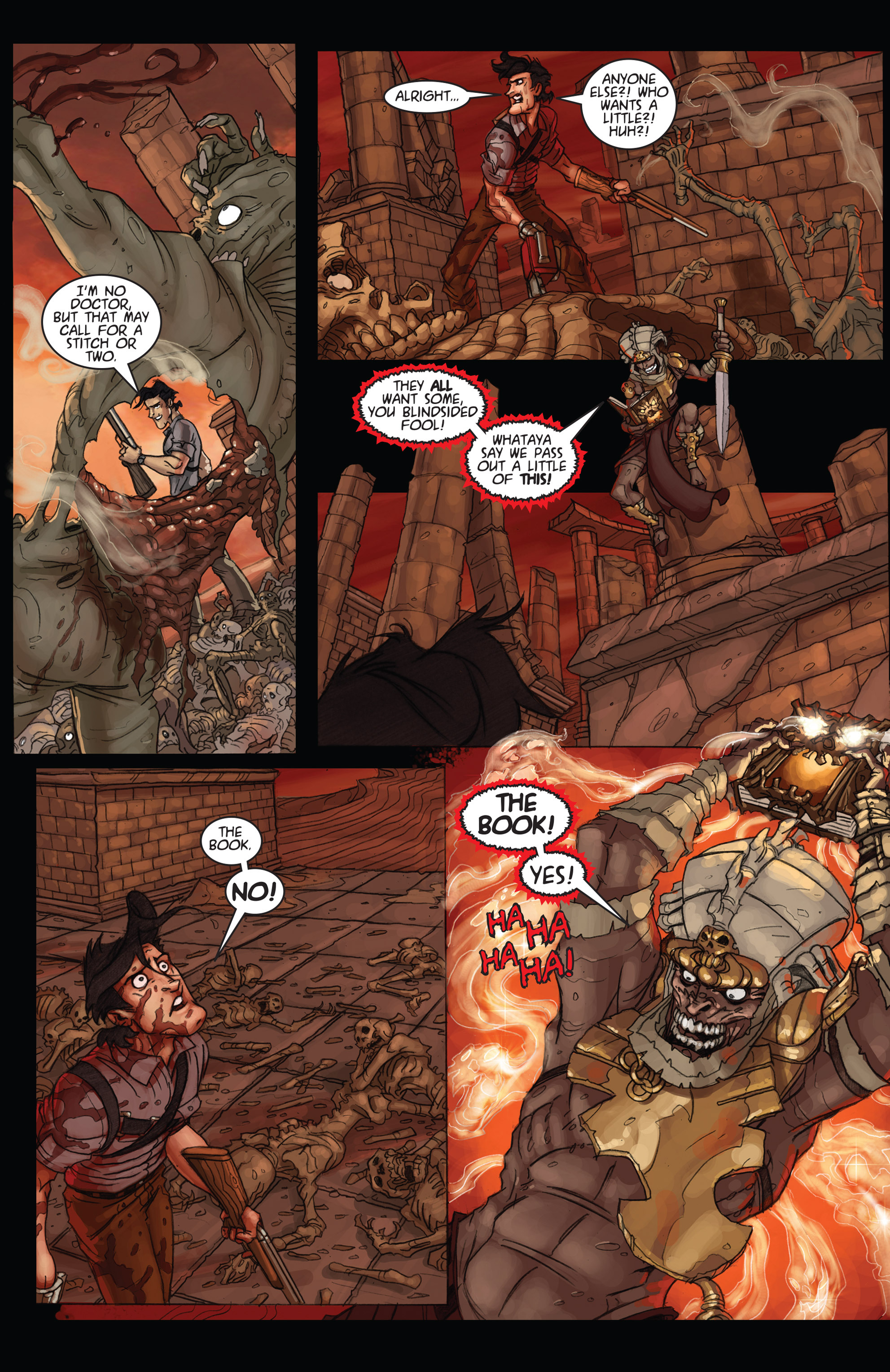 Read online Army of Darkness: Ashes 2 Ashes comic -  Issue #4 - 16