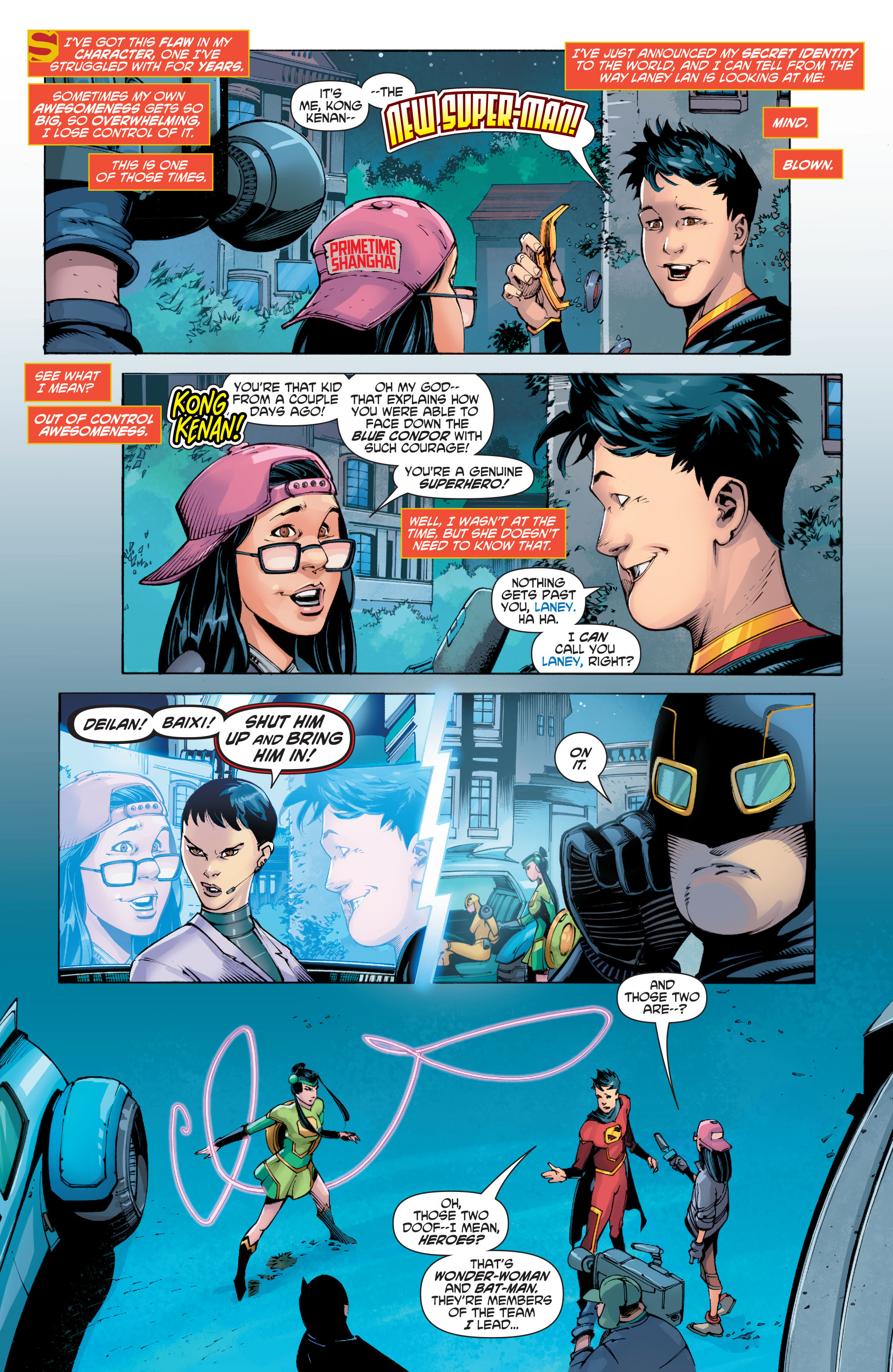 Read online New Super-Man comic -  Issue #3 - 4