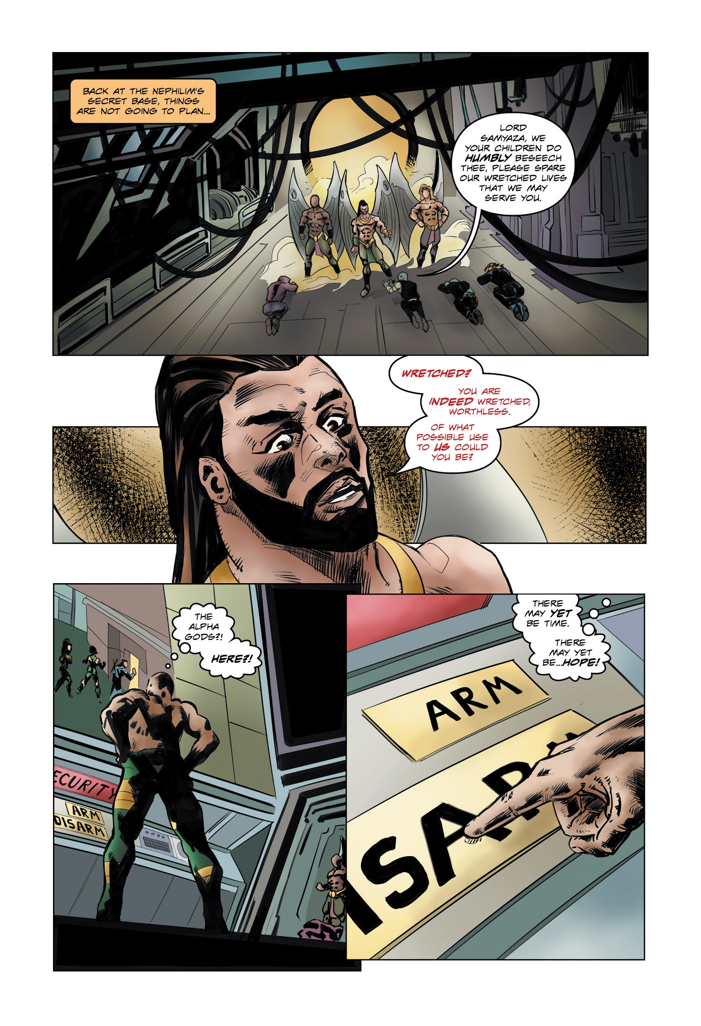 Read online Alpha Gods: Revelation comic -  Issue #4 - 5