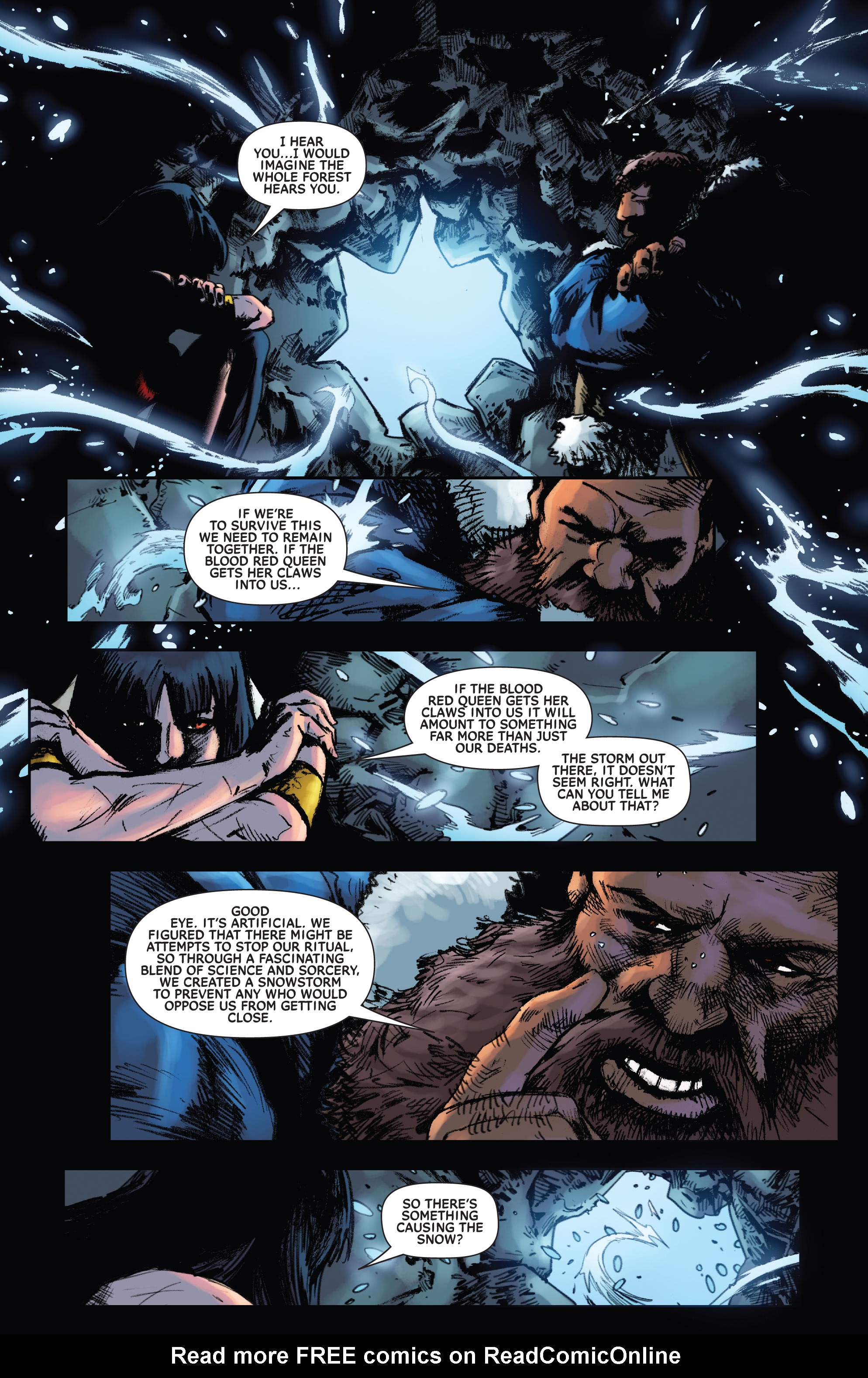 Read online Vampirella Strikes (2022) comic -  Issue #9 - 9