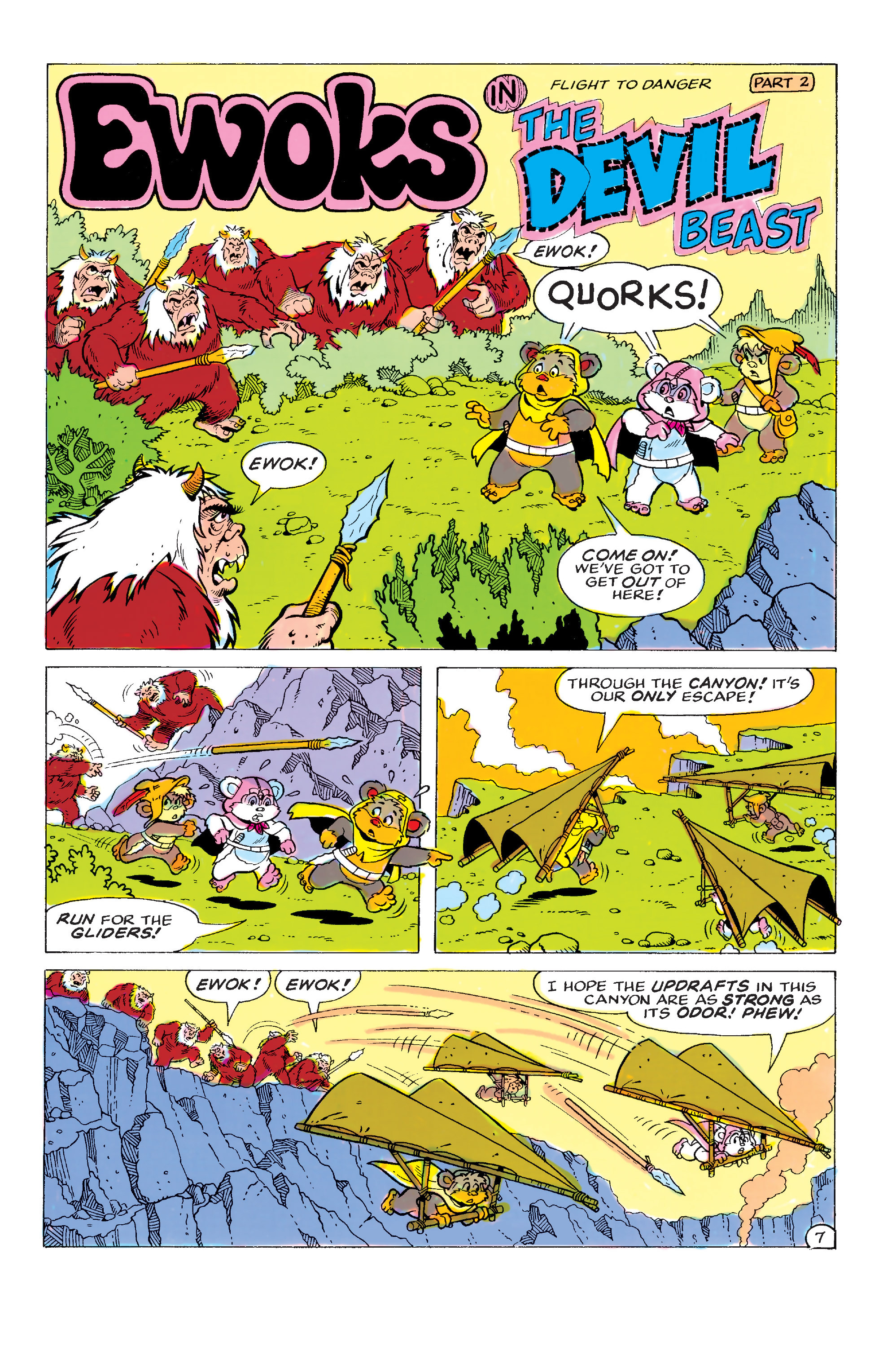 Read online Ewoks comic -  Issue #3 - 8
