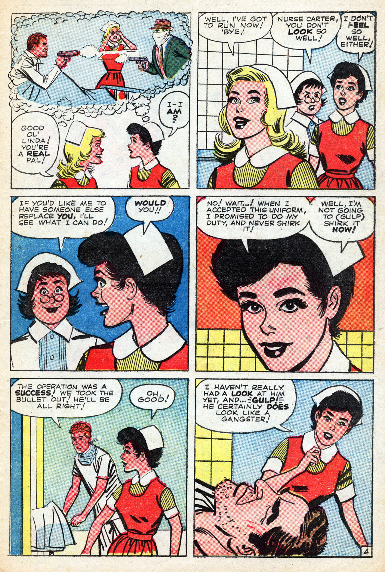 Read online Linda Carter, Student Nurse comic -  Issue #4 - 23