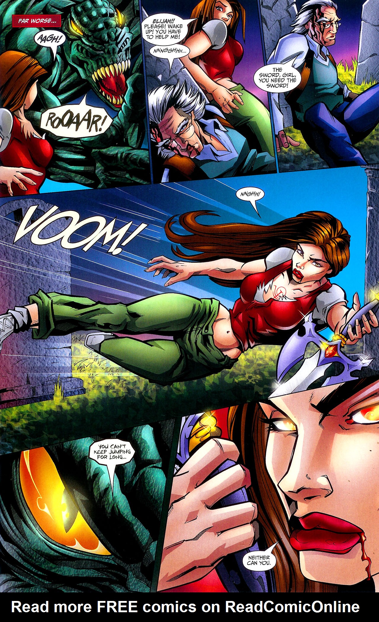 Read online Scarlett's Curse comic -  Issue #3 - 5