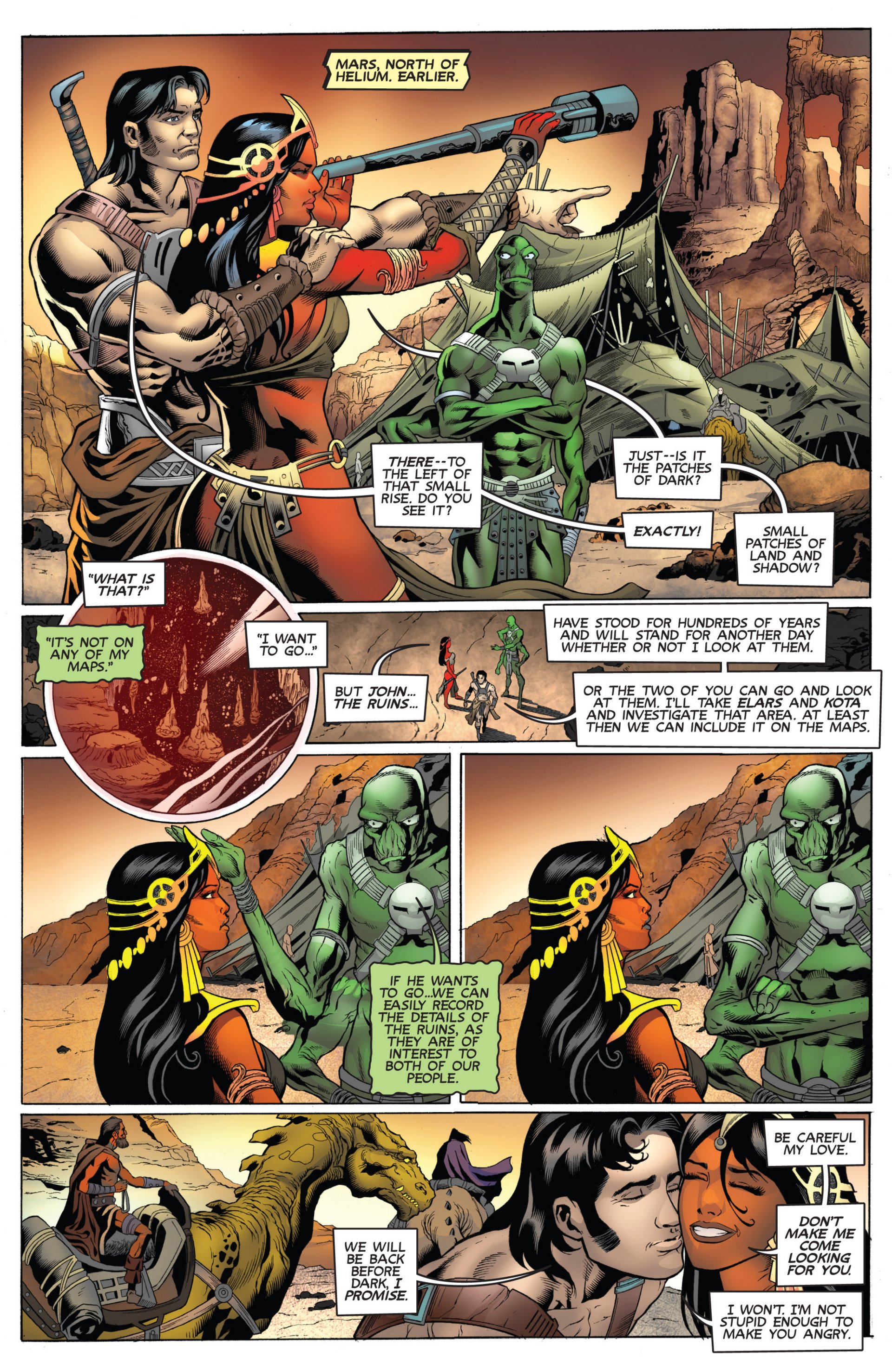 Read online Warlord of Mars comic -  Issue #0 - 6