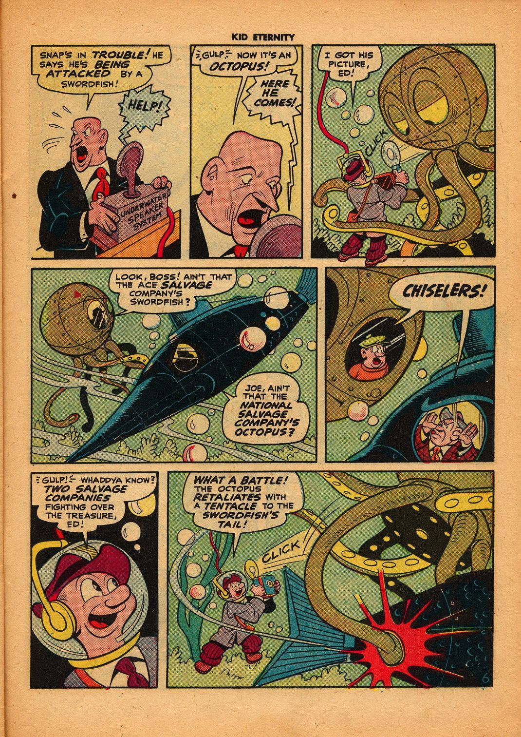 Read online Kid Eternity (1946) comic -  Issue #5 - 31