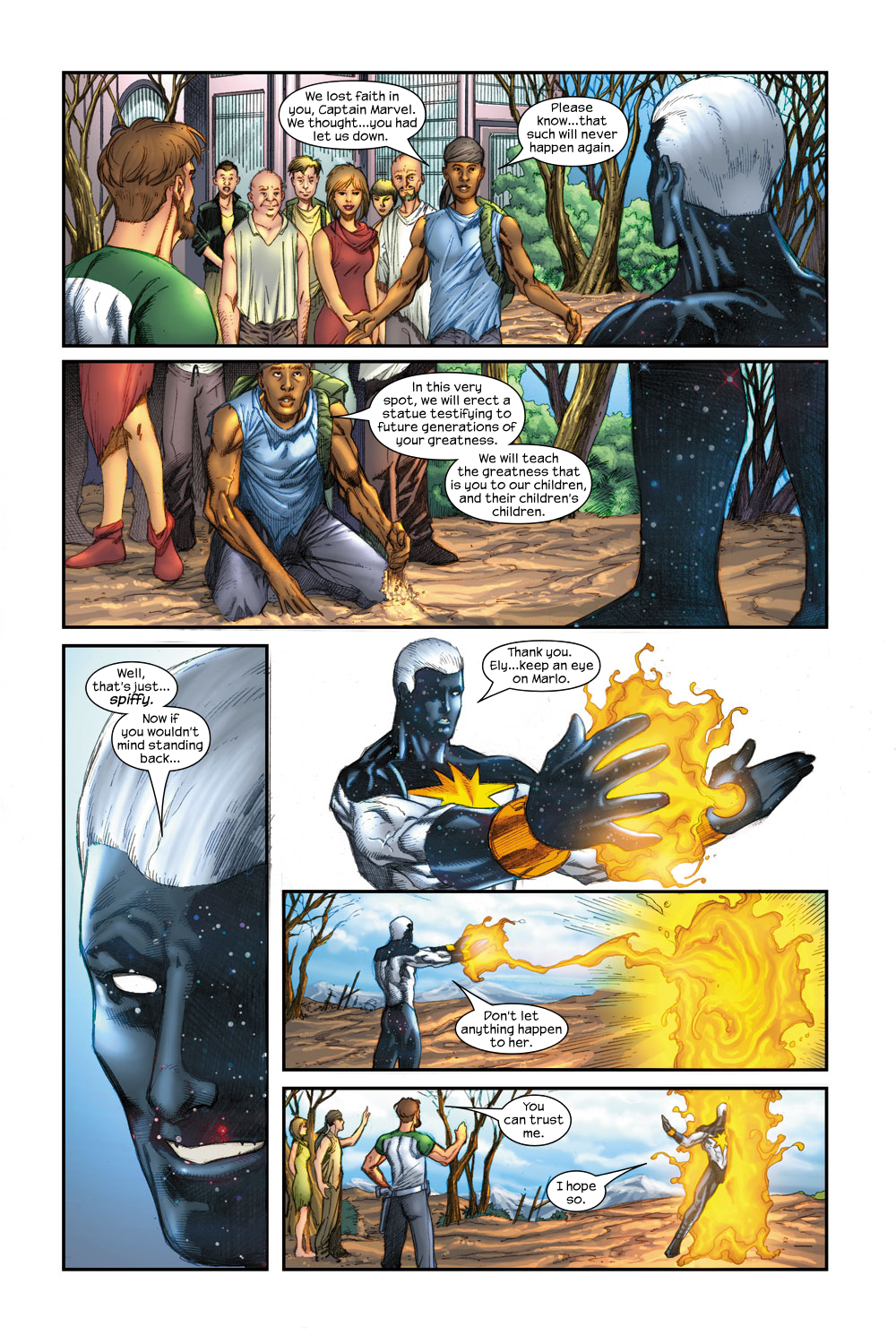 Read online Captain Marvel (2002) comic -  Issue #21 - 22