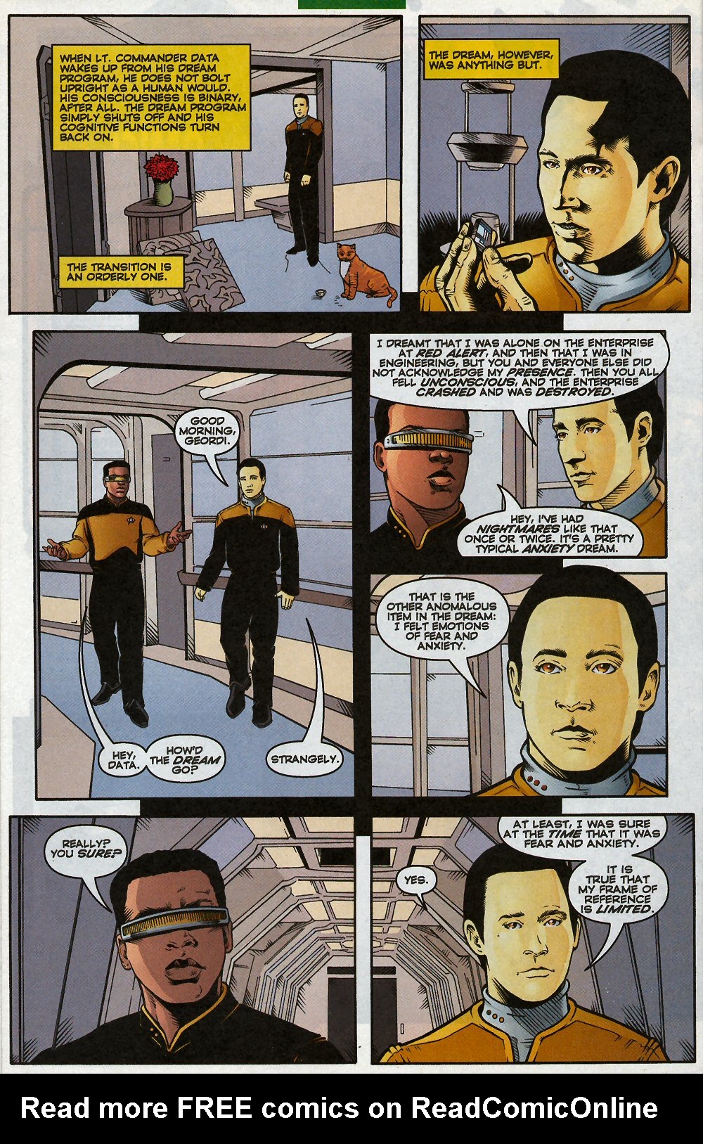 Read online Star Trek: The Next Generation - Perchance to Dream comic -  Issue #1 - 7