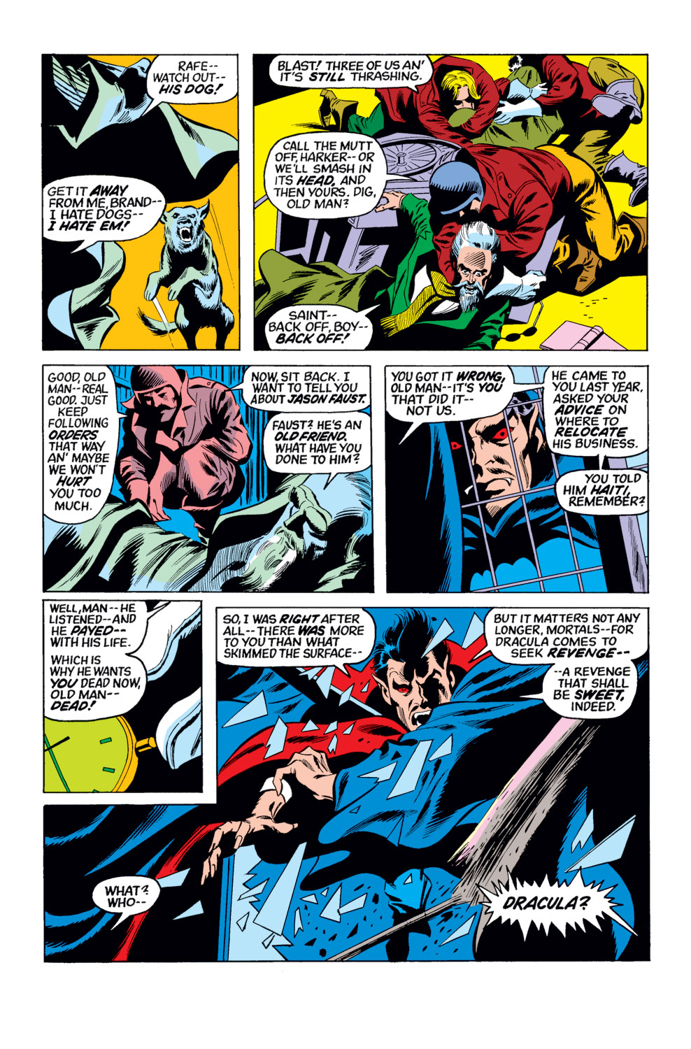 Read online Tomb of Dracula (1972) comic -  Issue #11 - 16