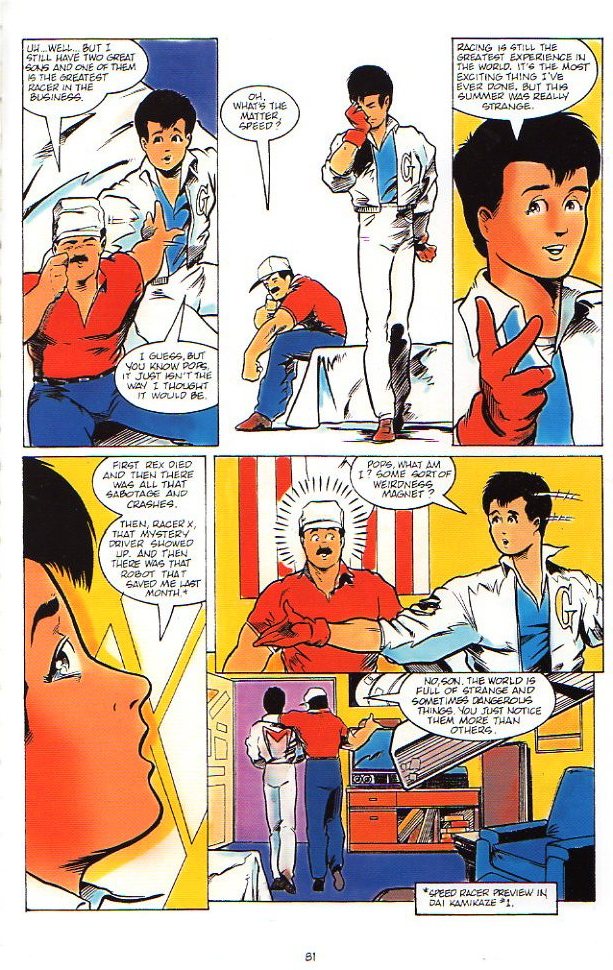 Read online Speed Racer (1987) comic -  Issue #4 - 6