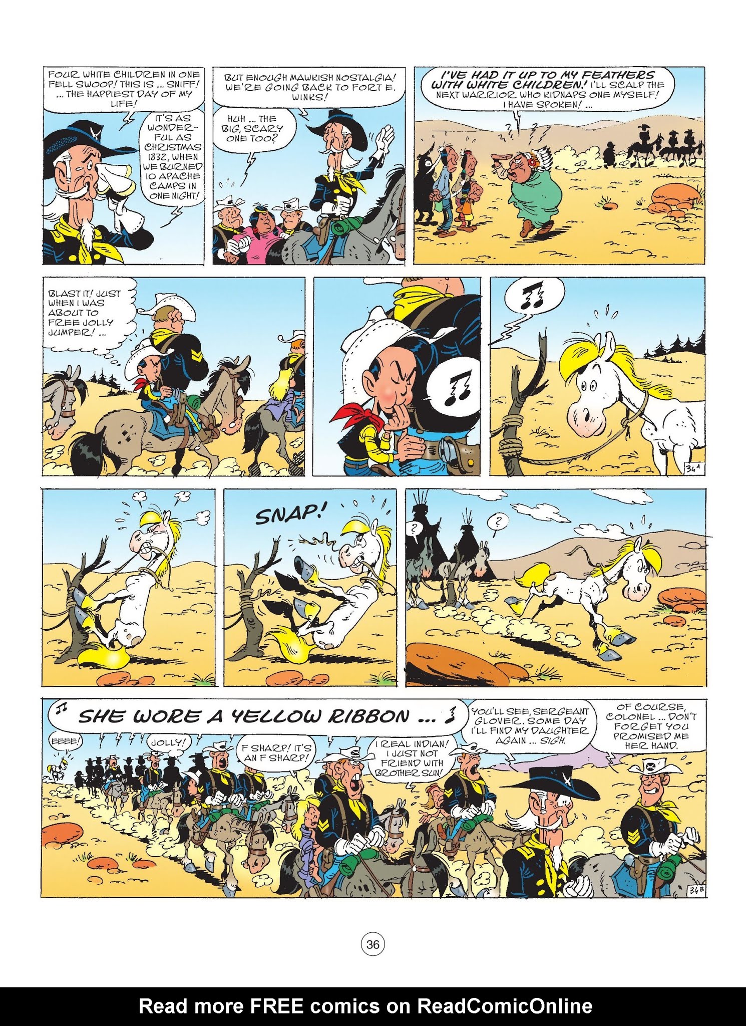 Read online A Lucky Luke Adventure comic -  Issue #69 - 38