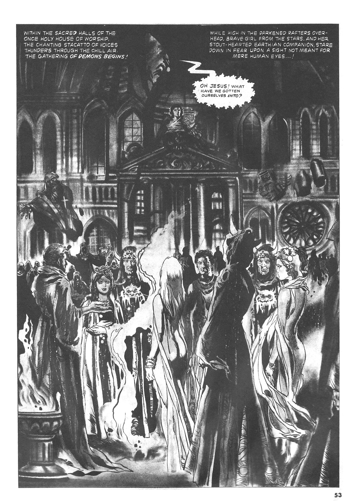 Read online Vampirella (1969) comic -  Issue #73 - 53